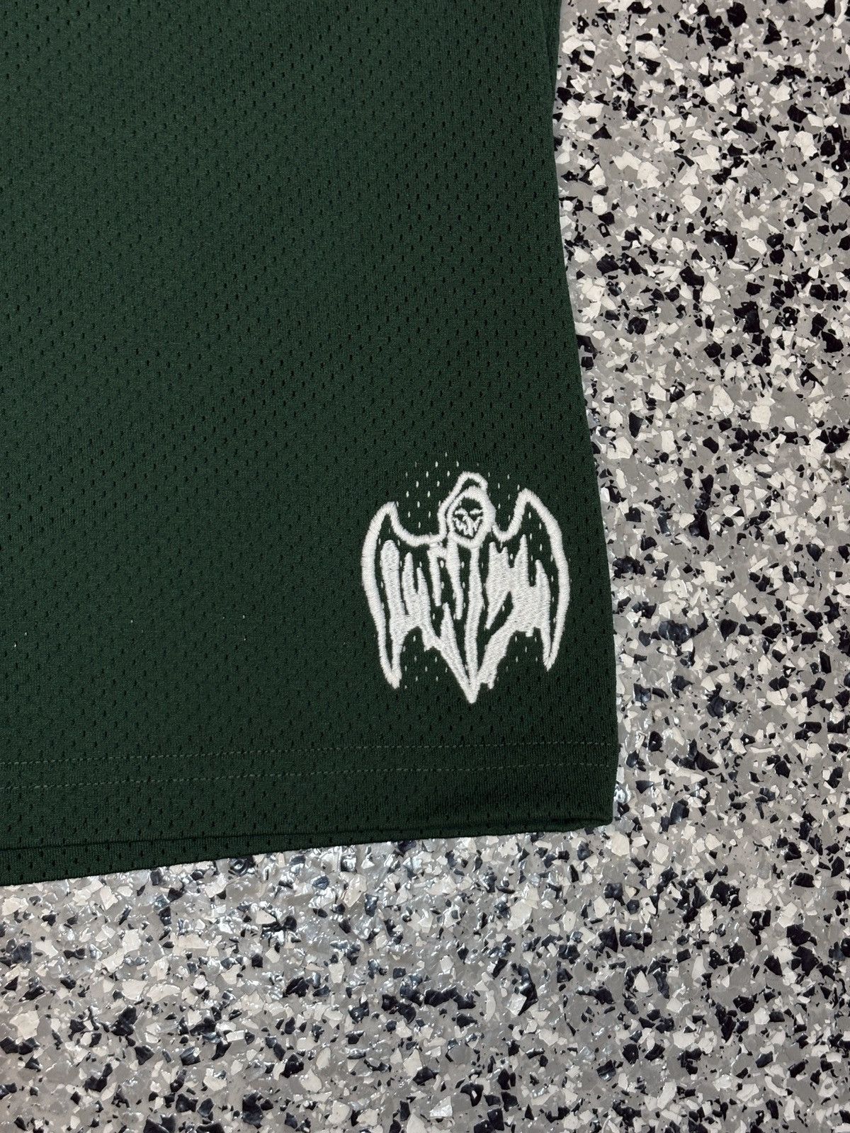 Warren Lotas 2023 Warren Lotas Signature Reaper Green Gym Shorts Size XL Size US 34 / EU 50 - 6 Thumbnail