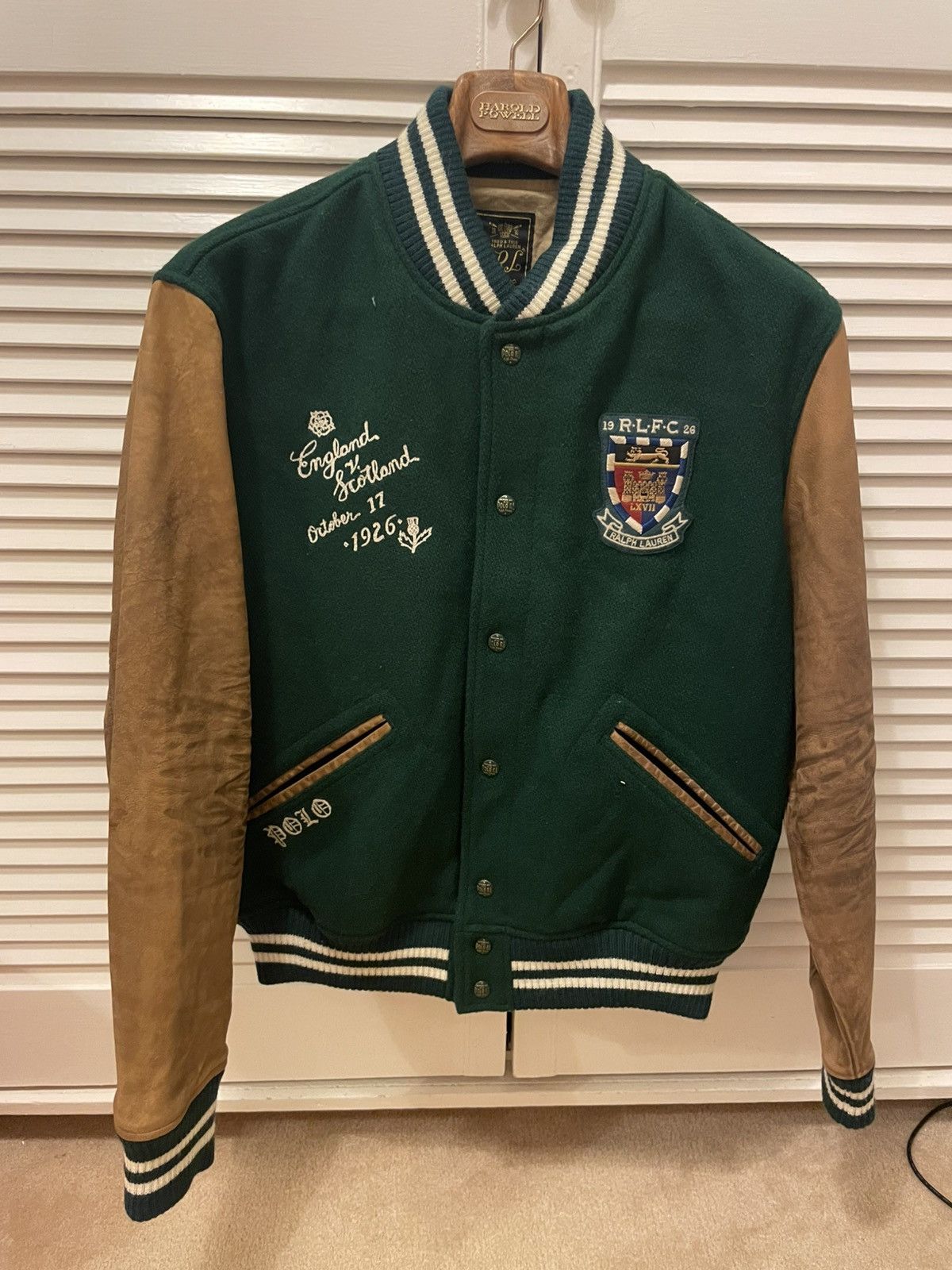 Polo Ralph Lauren Polo Ralph Lauren Varsity-Inspired Jacket XL Size US XL / EU 56 / 4 - 1 Thumbnail