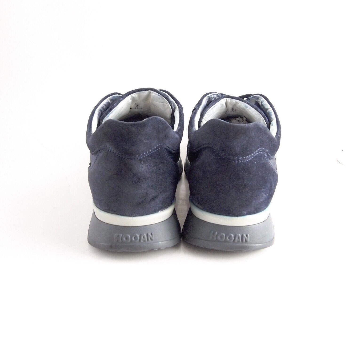 Hogan Hogan Sneakers Blue Canvas Suede Mens US 10 EU 43 Size US 10 / EU 43 - 5 Thumbnail