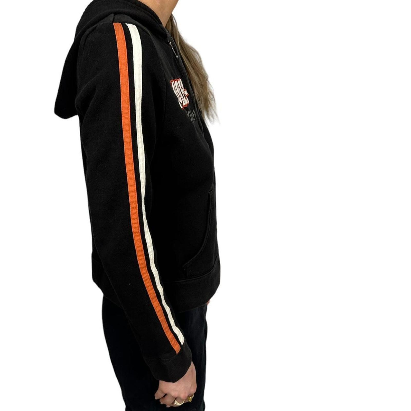 Harley Davidson Vintage womens harley davidson hoodie Size L / US 10 / IT 46 - 4 Thumbnail