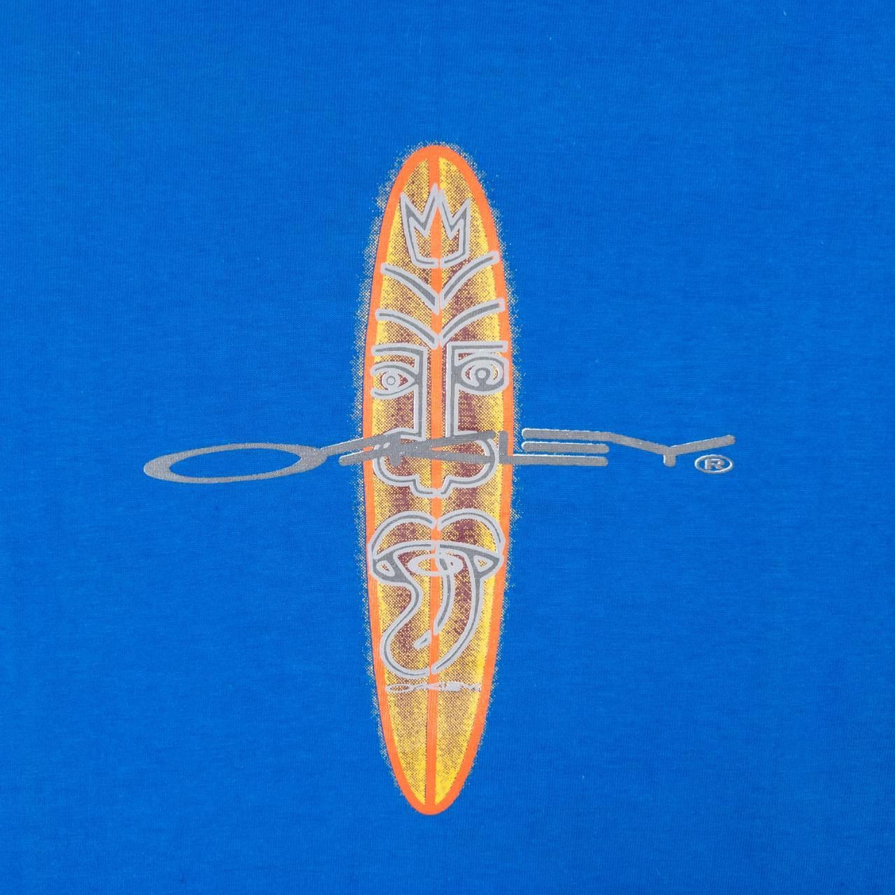 Oakley Vintage Oakley Tiki Surfboard Graphic T Shirt Size L Size US L / EU 52-54 / 3 - 3 Thumbnail