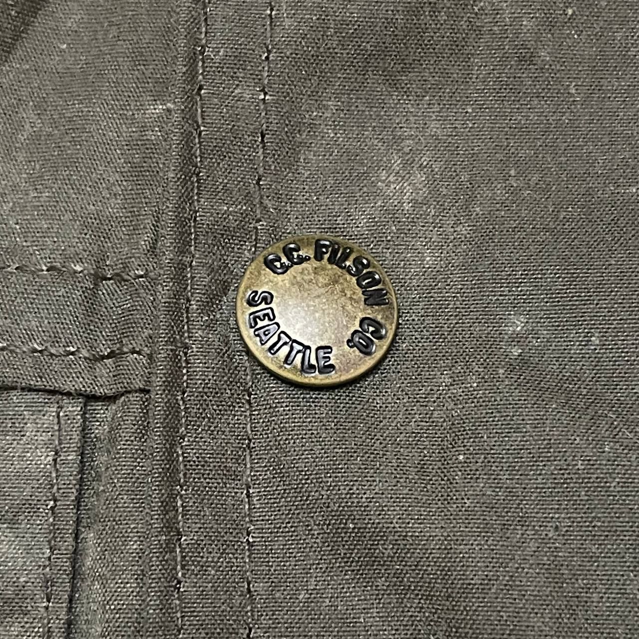 Filson Vintage CC Filson Co Waxed Hooded Jacket Parka Size US S / EU 44-46 / 1 - 7 Thumbnail