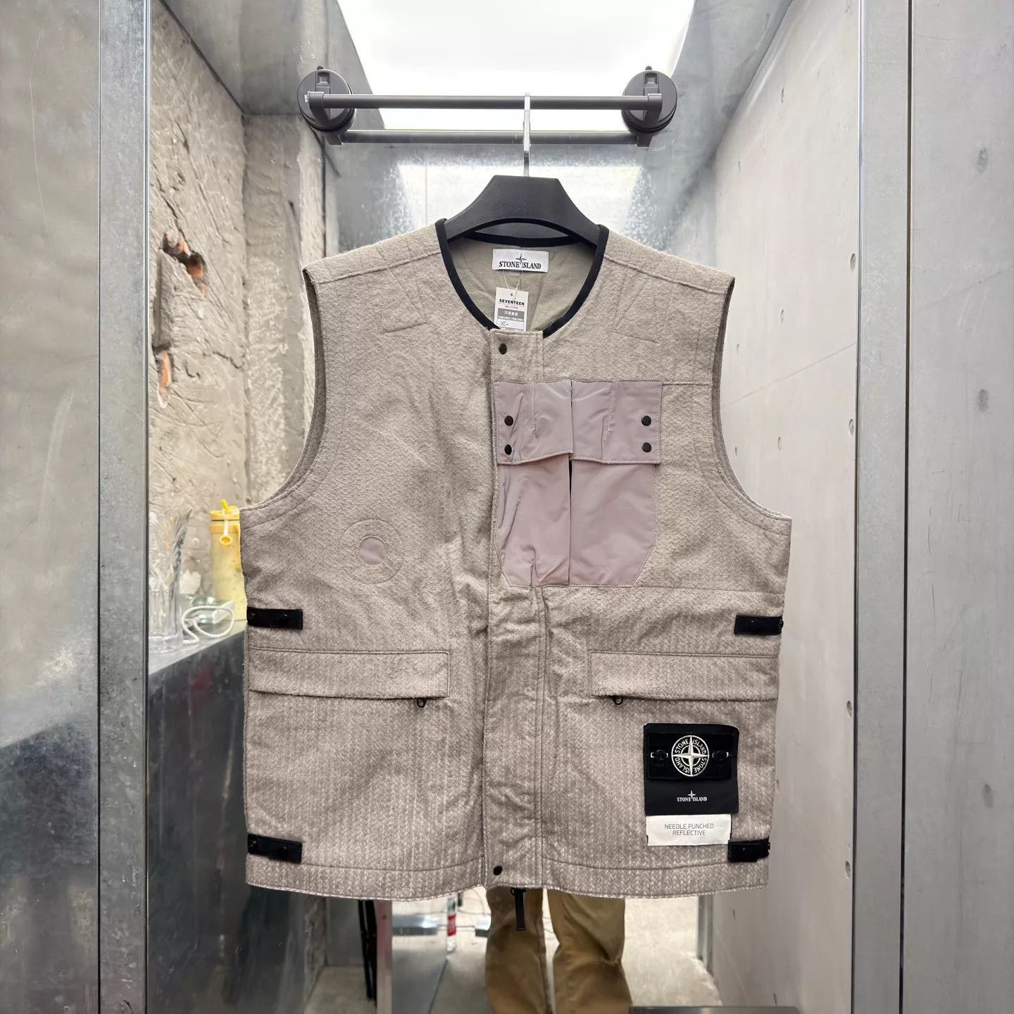 Stone Island Multi Color Utility Vest with Pockets - XL Size US XL / EU 56 / 4 - 1 Thumbnail