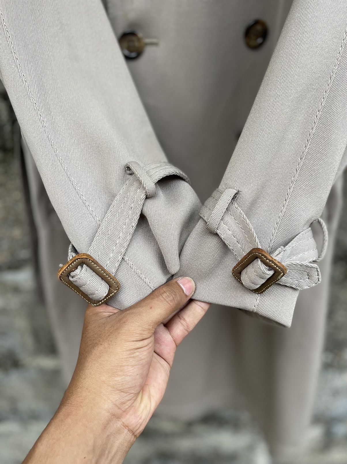 Designer × Vintage SAMM WALKER DOUBLE BREASTED HEAVY COAT Size US M / EU 48-50 / 2 - 6 Thumbnail
