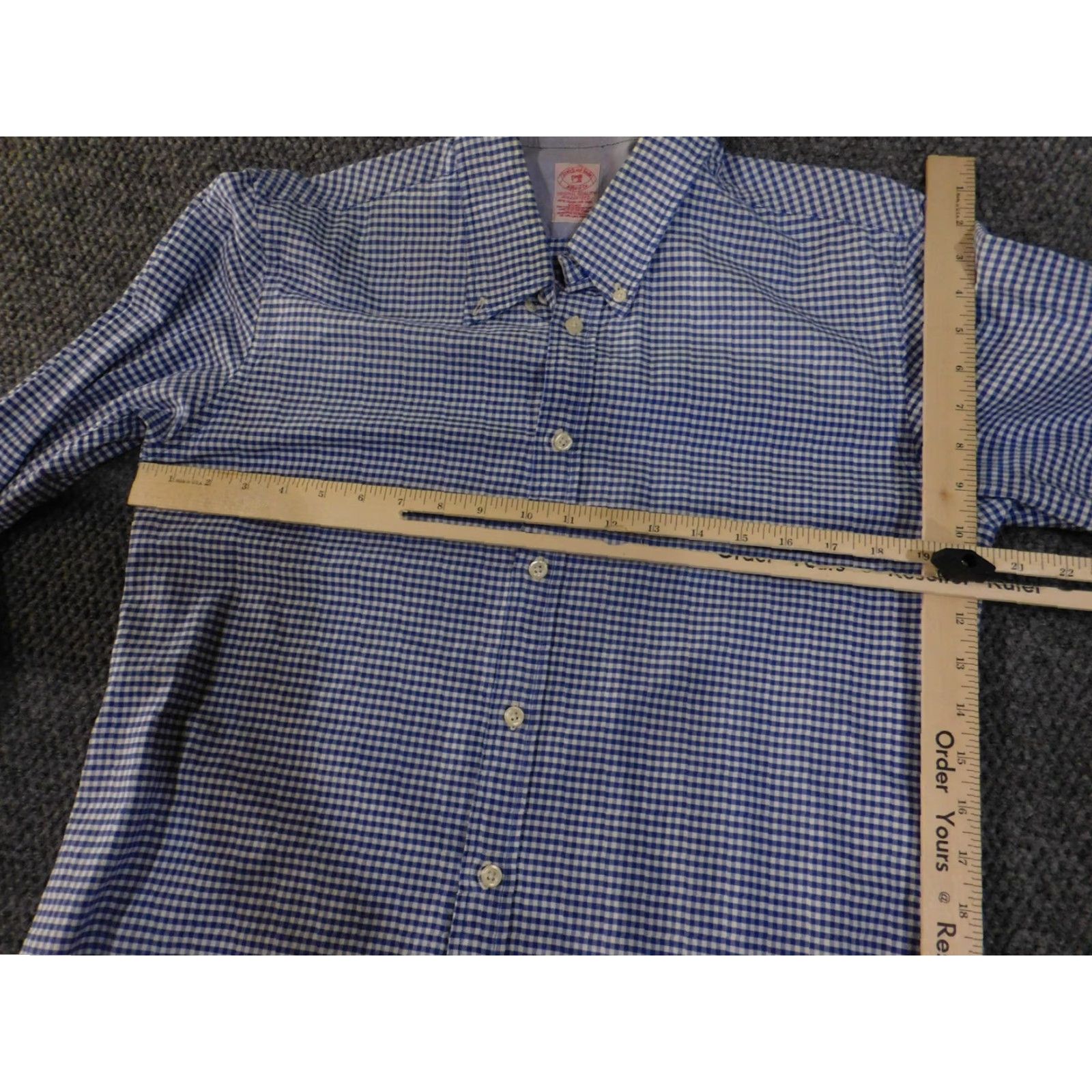 Scotch & Soda **Scotch & Soda Mens Large Long Sleeve Blue Check Button Down Shirt** User: **Scotch & Soda Large Mens Blue Check Button Down Long Sleeve Shirt** Size US L / EU 52-54 / 3 - 7 Thumbnail