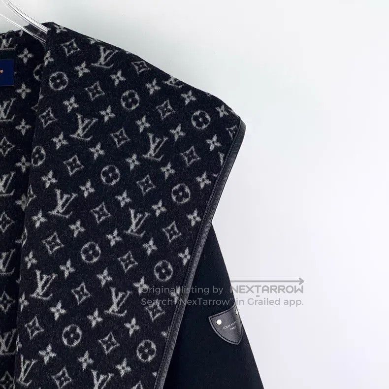 Louis Vuitton Louis Vuitton Black inside logo presbyopic full print shee Size XS / US 0-2 / IT 36-38 - 3 Thumbnail