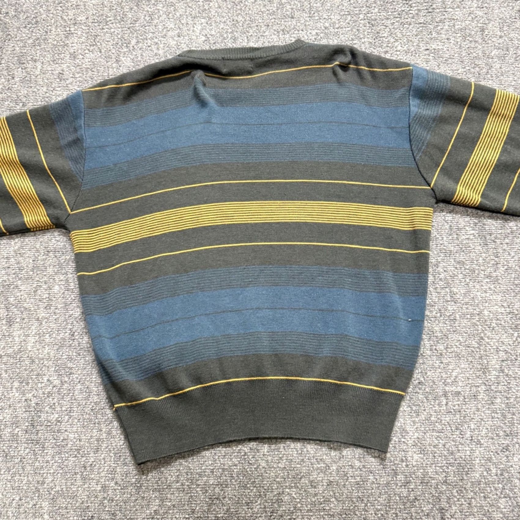 The Unbranded Brand VTG Yonex Sweater Mens XS Winning Touch Striped Cotton Pullover Multicolor Pullover Mens XS VTG Yonex Sweater Size US XS / EU 42 / 0 - 3 Thumbnail