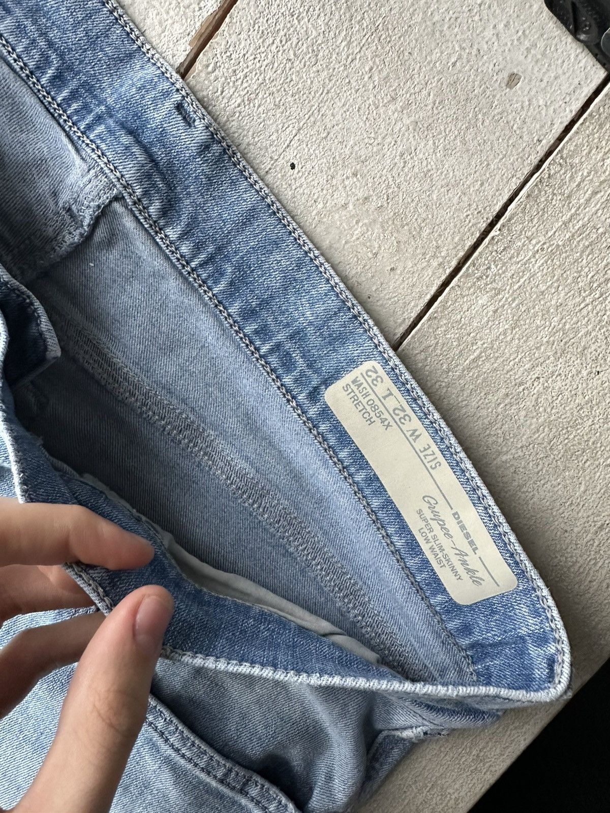 Diesel 🚨Gothic Diesel Regular Slim relax Flared Jeans Womens Size 32" / US 10 / IT 46 - 5 Thumbnail