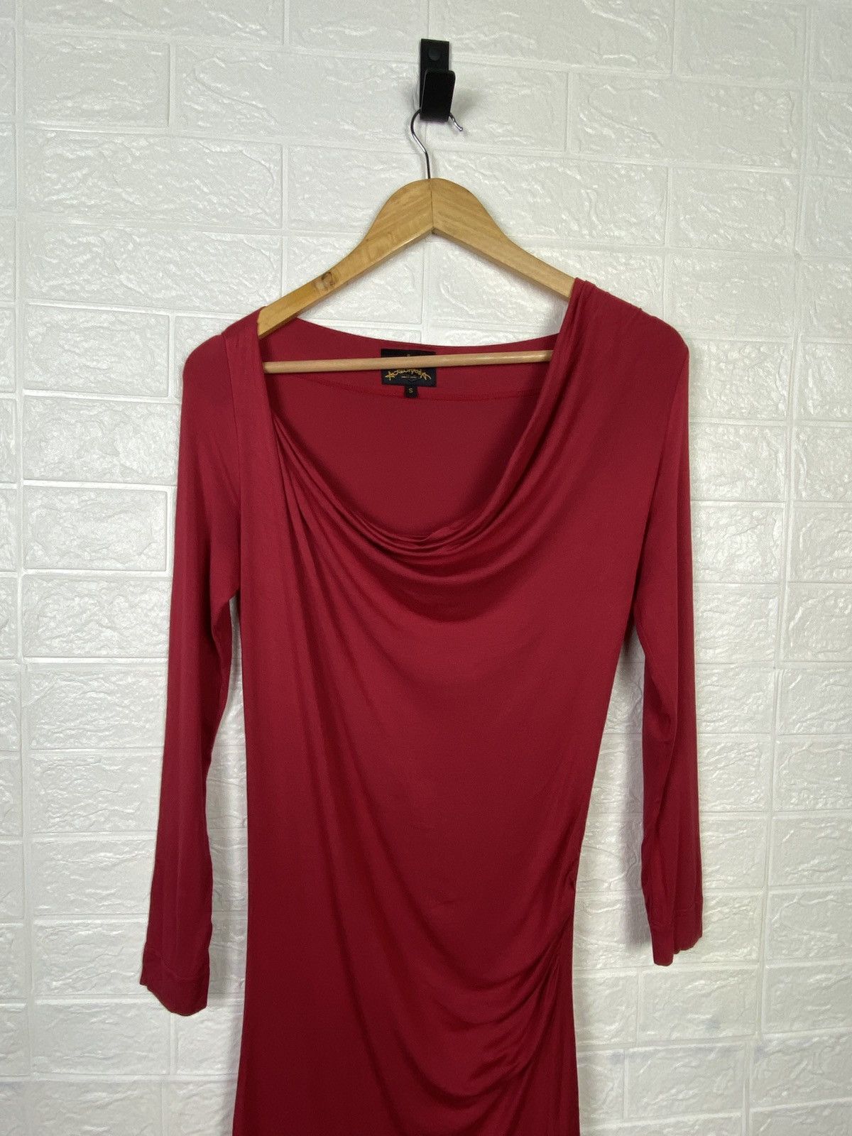 Vivienne Westwood Vintage Vivienne Westwood Anglomania bodycon midi dress red Size S / US 4 / IT 40 - 3 Thumbnail