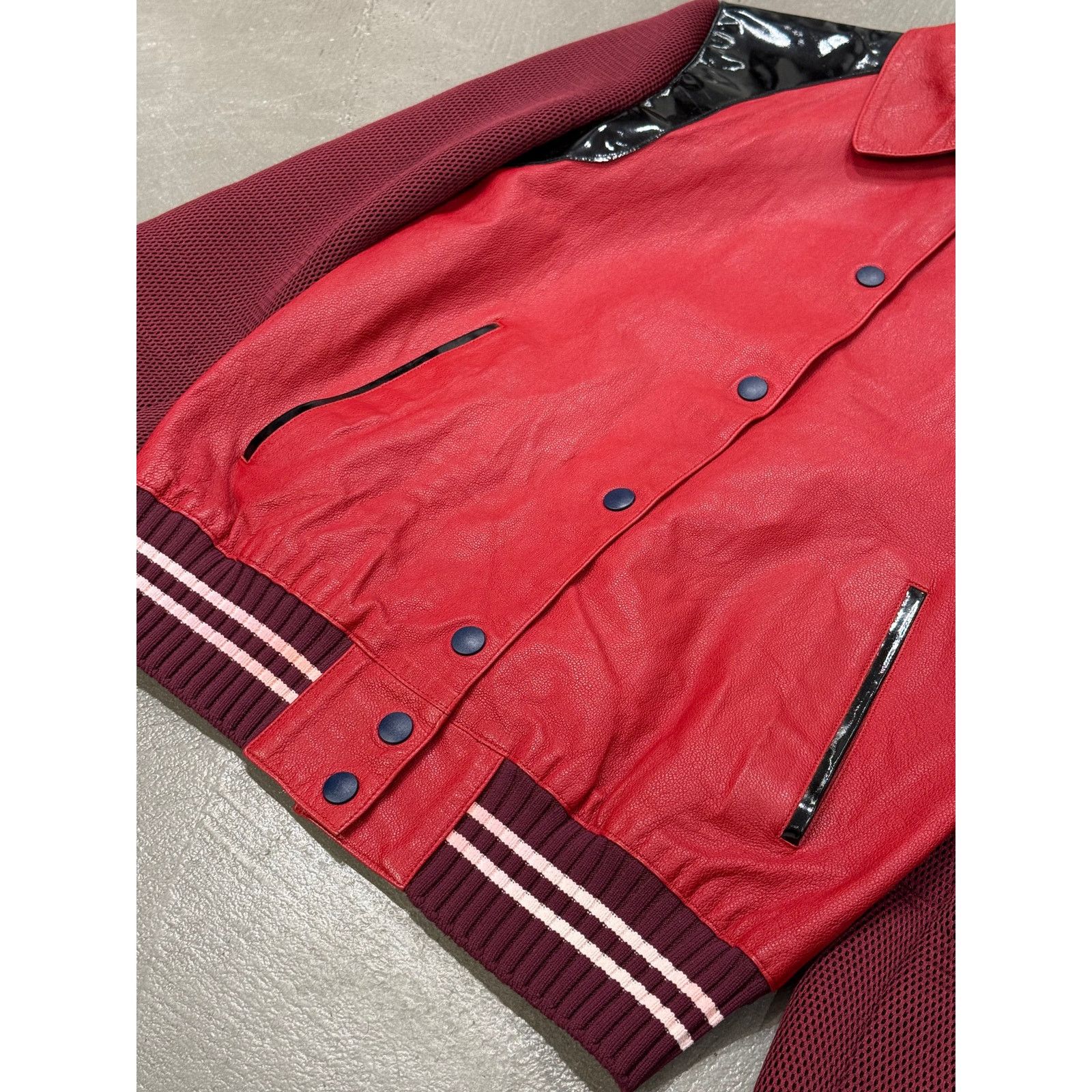 Miu Miu S/S2000 Miu Miu runway varsity leather jacket Size M / US 6-8 / IT 42-44 - 4 Thumbnail