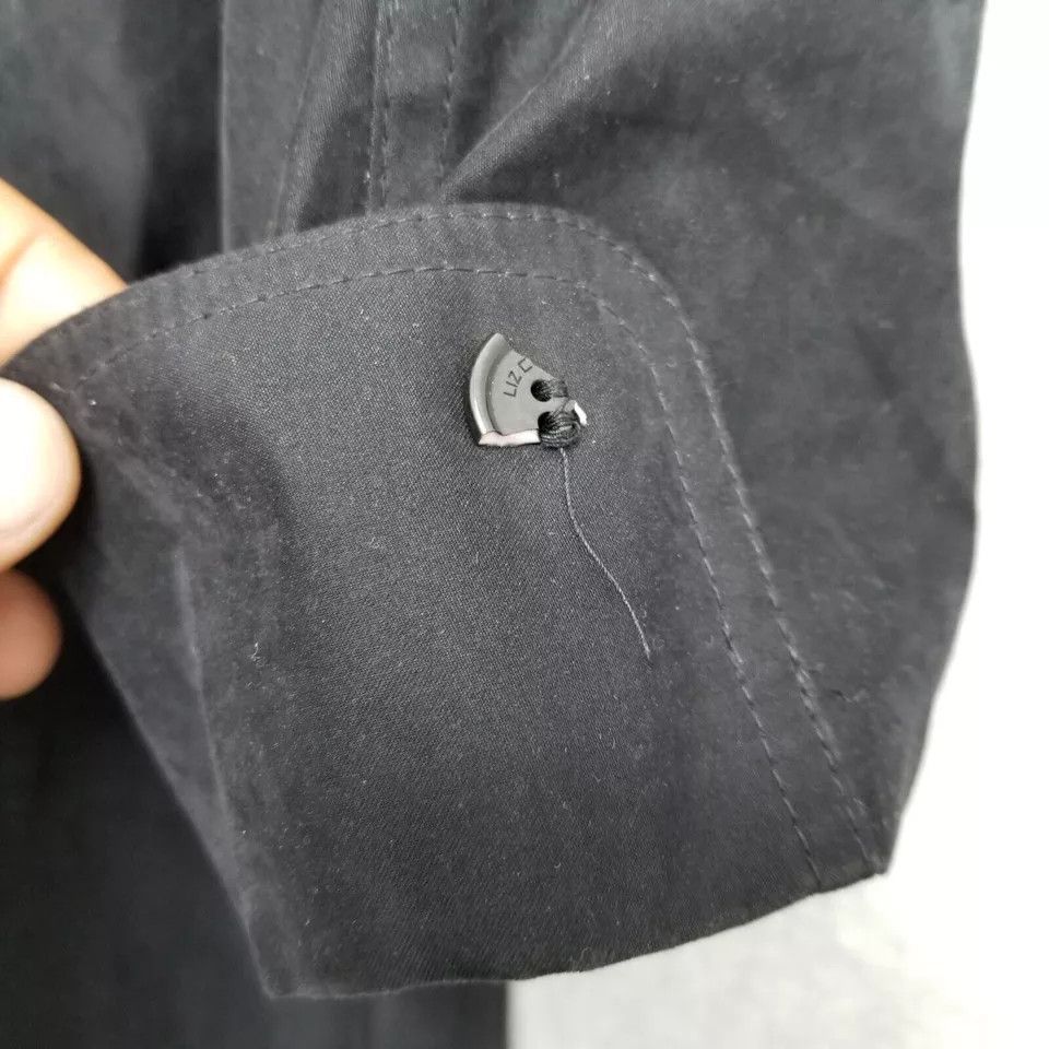Other Liz Claiborne Parka Jacket Womens Medium Black Buttons Size M / US 6-8 / IT 42-44 - 14 Thumbnail