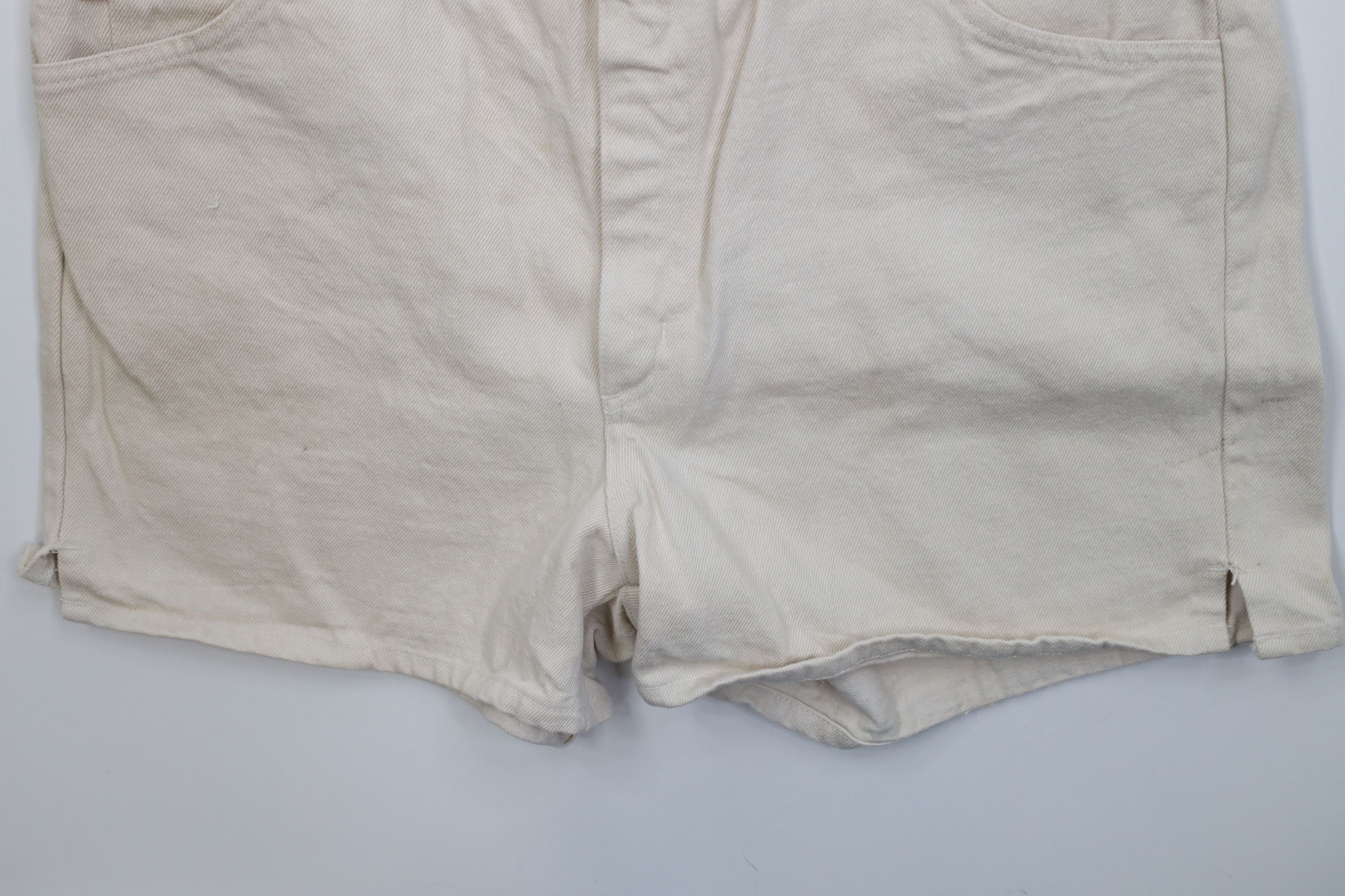 Vintage Vintage 60s 70s Bayly Mfg Co Above Knee Denim Short Shorts Size US 38 / EU 54 - 4 Thumbnail