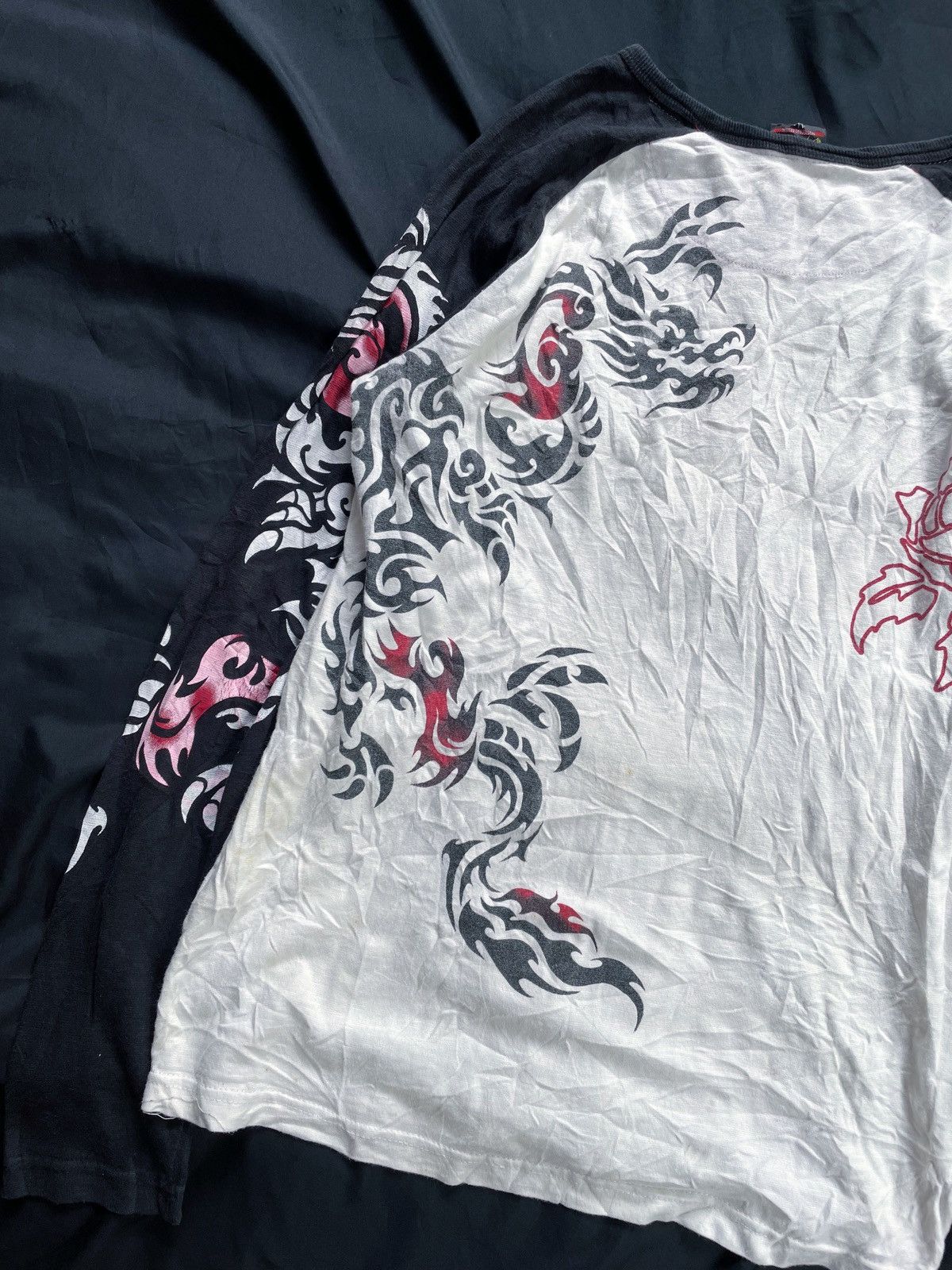 Beauty Beast JAPANESE OBLO TATTOO JAPAN STYLE LONG SLEEVE Size US XL / EU 56 / 4 - 13 Thumbnail
