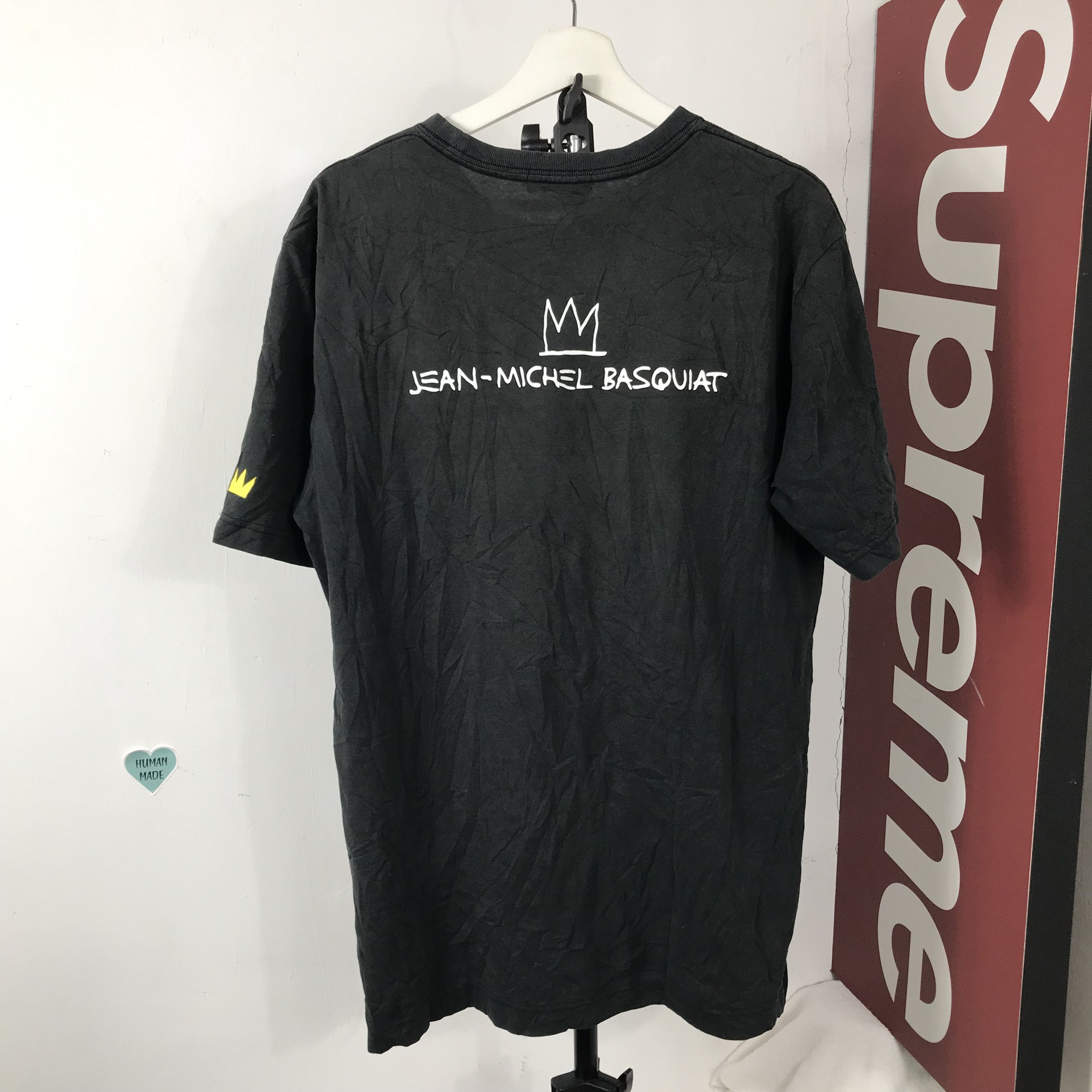 Vintage Vintage Jean Michel Basquiat Jack Johnson Tee Shirt Size US L / EU 52-54 / 3 - 5 Thumbnail