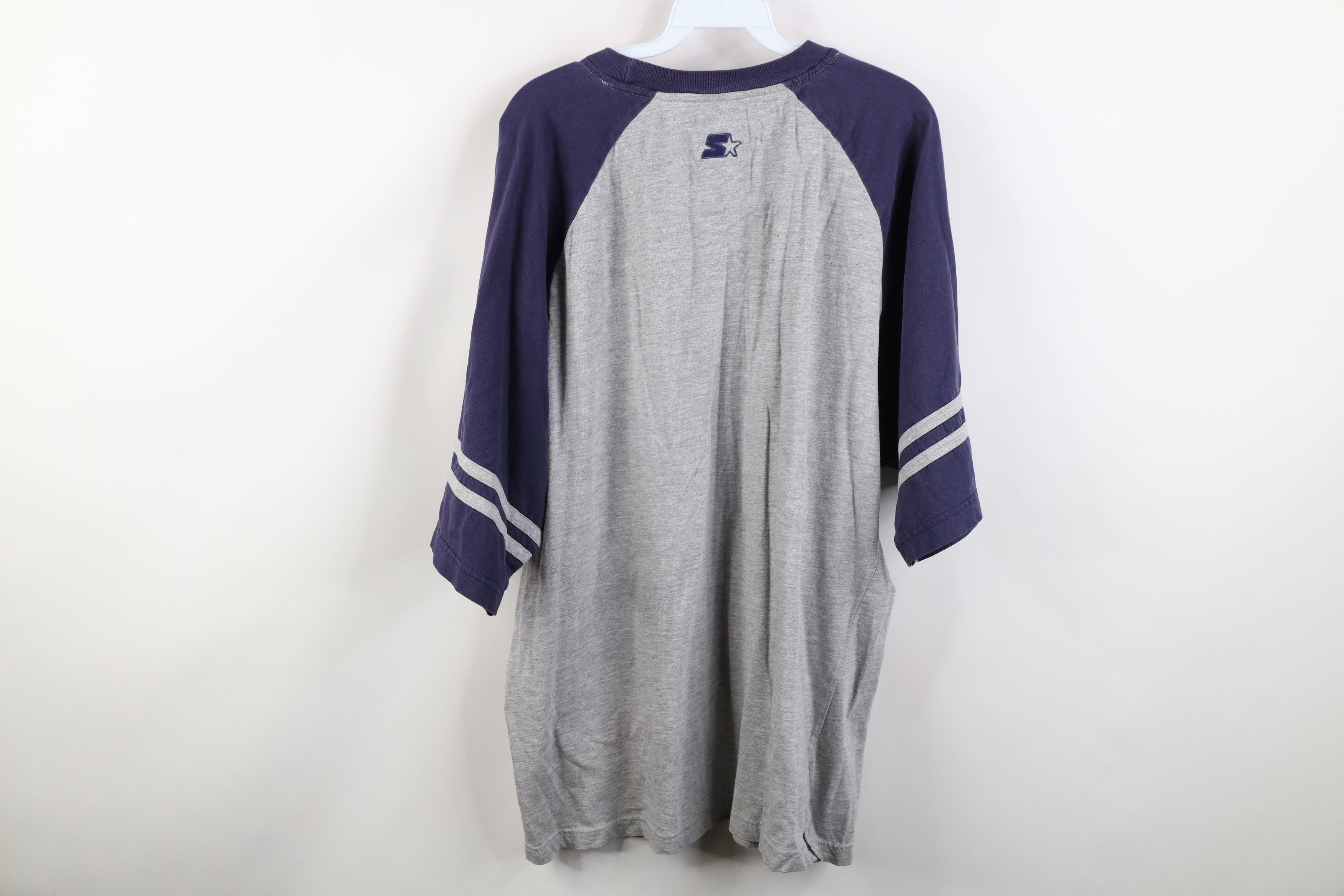 Starter Vintage 90s Starter University of Michigan Baggy T-Shirt Size US L / EU 52-54 / 3 - 13 Thumbnail