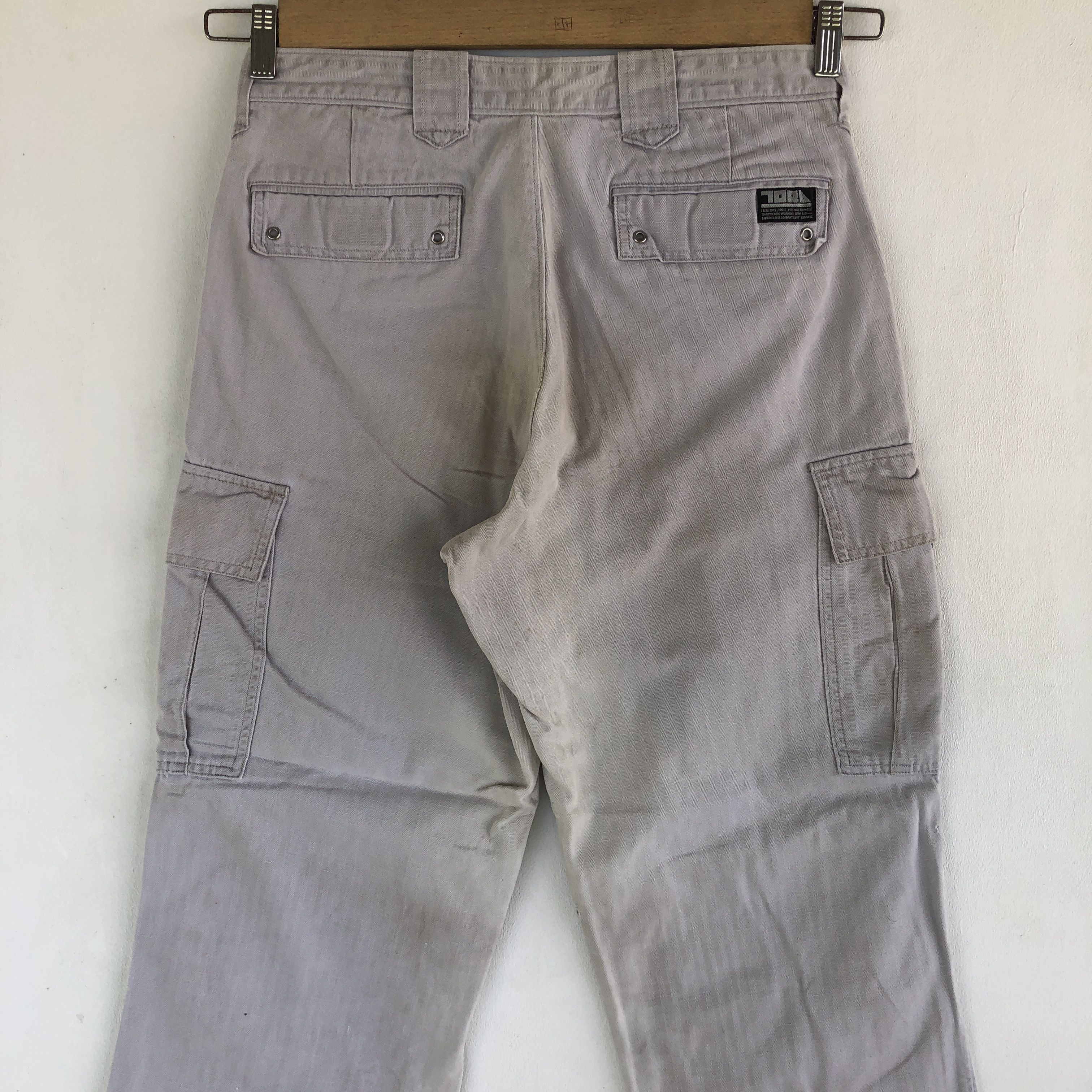 Japanese Brand Vintage Tora Cargo Pants Japanese Workers Fatigue Trousers Size US 30 / EU 46 - 4 Thumbnail