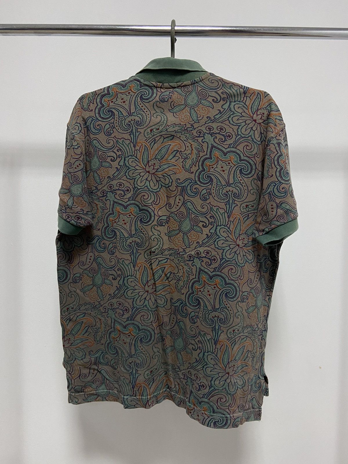 Other Etro Polo T Shirt Vintage overprint Logo Luxury Size US M / EU 48-50 / 2 - 3 Thumbnail