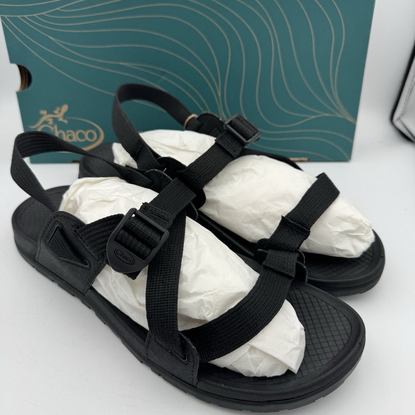 Chaco Women's Lowdown Sandal Black Size 10 US JCH108086