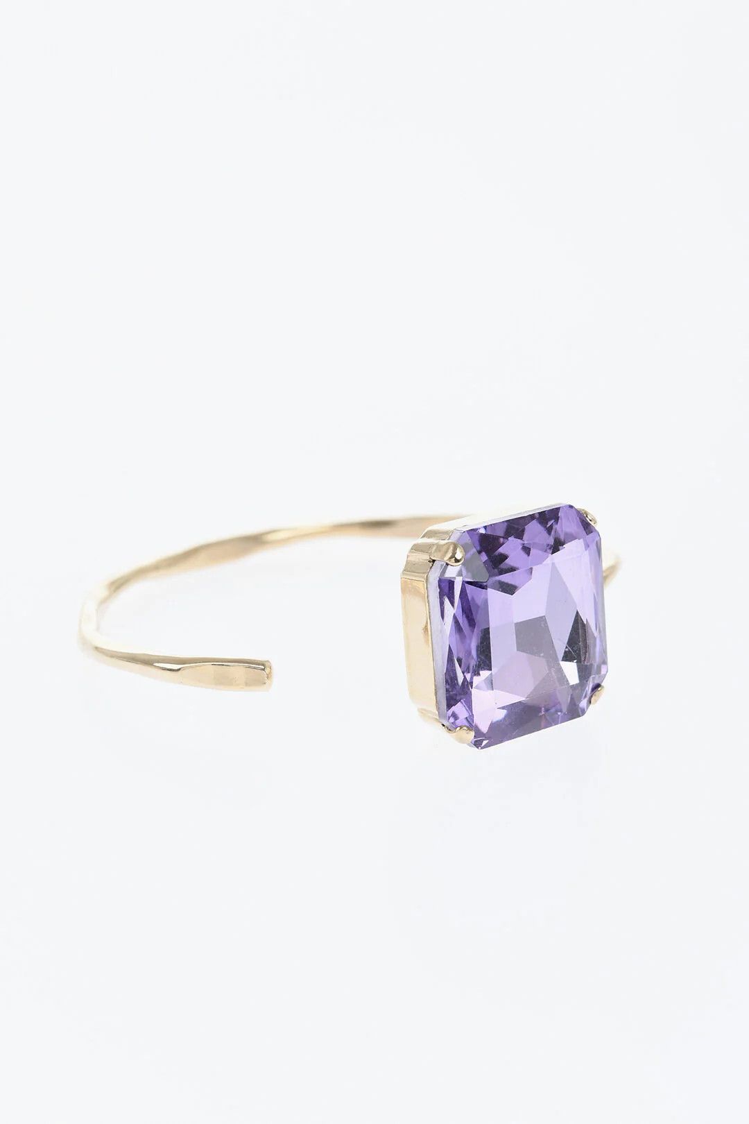 Dries Van Noten og1mm0426 Size: OS / Gold-Tone Metal Bracelet Gold & Purple Size ONE SIZE - 3 Thumbnail
