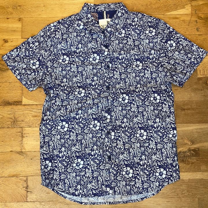 G-Star × Raw State RAW MEN'S SHORT SLEEVE SHIRT SUMMER 100% COTTON Size L Size US L / EU 52-54 / 3 - 1 Thumbnail