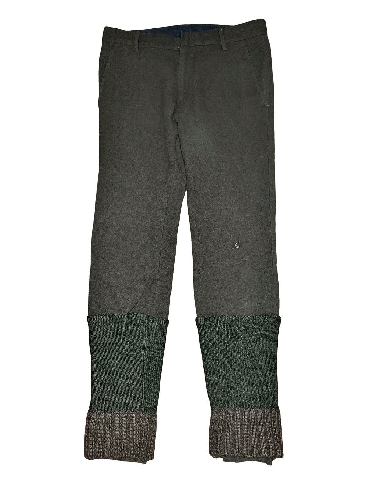 Undercover Undercover AW07 Knit Layered Cuff Pants Size US 28 / EU 44 - 1 Thumbnail