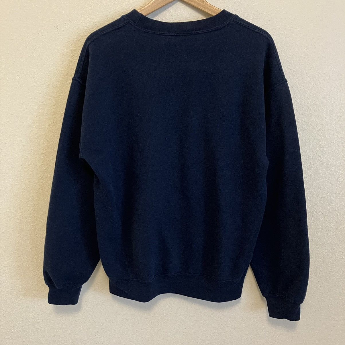 Obey Obey Navy Block Letter Crewneck Sweatshirt Size M Size US M / EU 48-50 / 2 - 3 Thumbnail