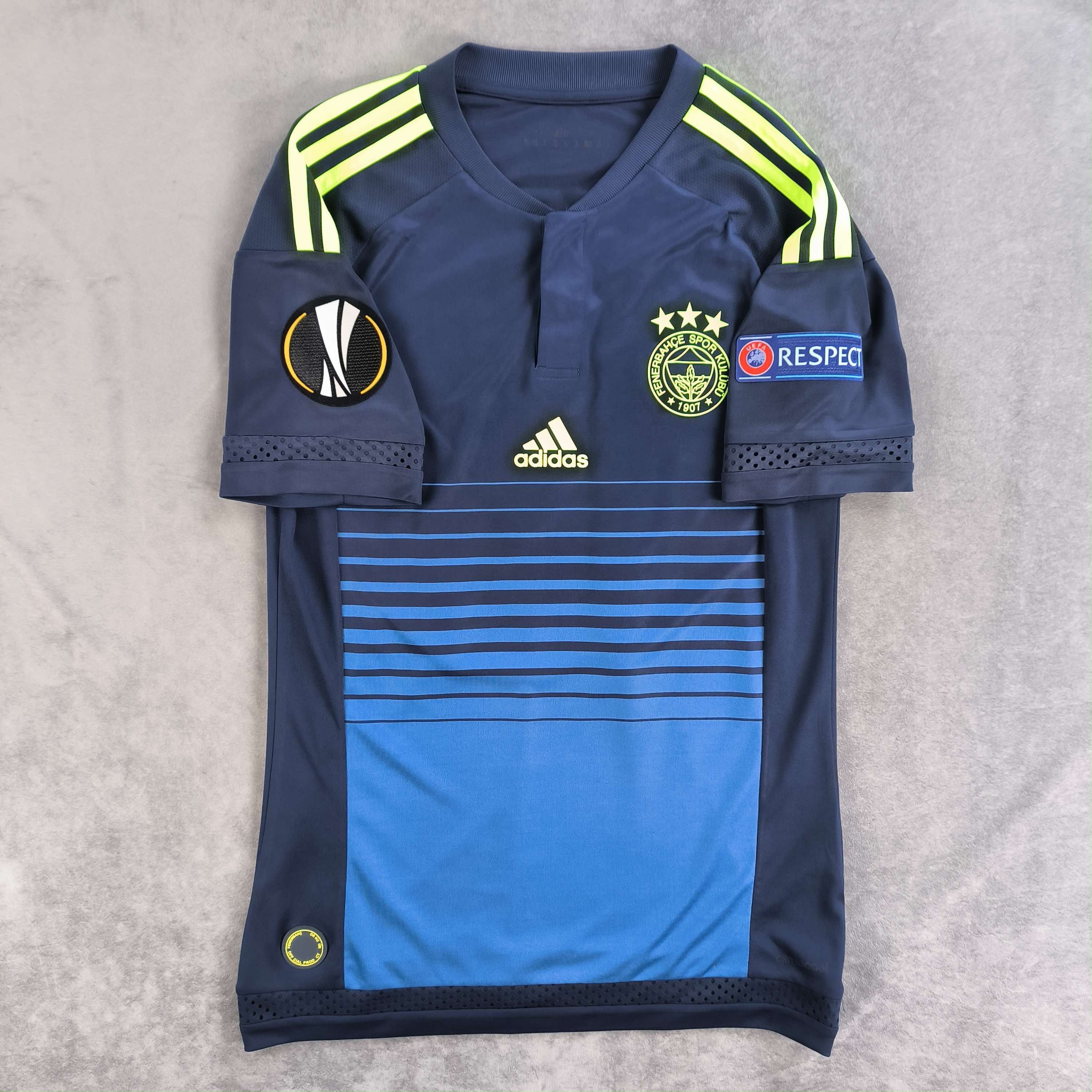 Adidas Fenerbahce 2015-16 third EL van Persie football jersey sz S Size US S / EU 44-46 / 1 - 2 Thumbnail