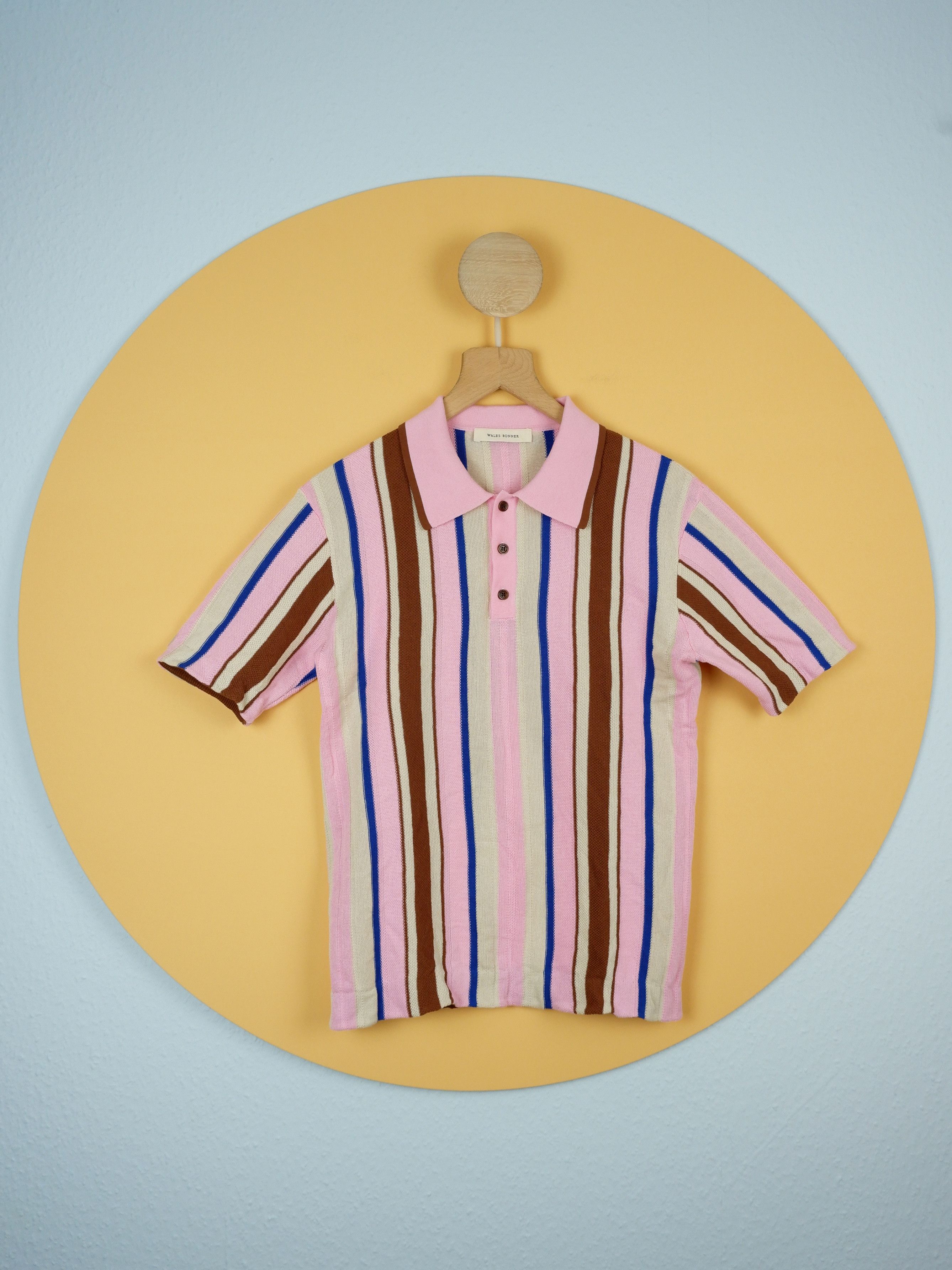 Wales Bonner Wales Bonner optimist knit polo Size US M / EU 48-50 / 2 - 1 Thumbnail