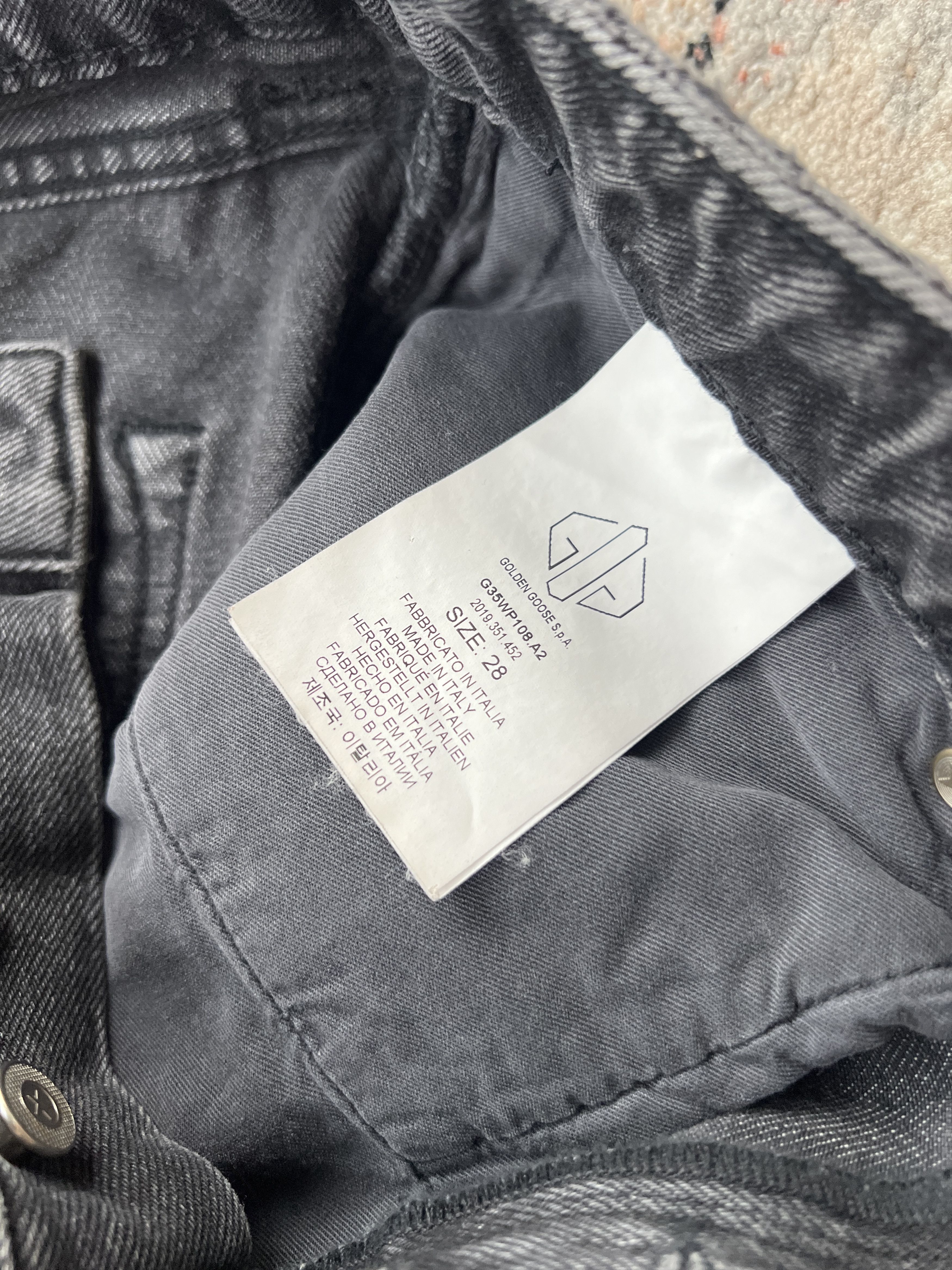 Golden Goose Golden Goose Deluxe Brand Venezia Denim Pants Size US 28 / EU 44 - 2 Thumbnail