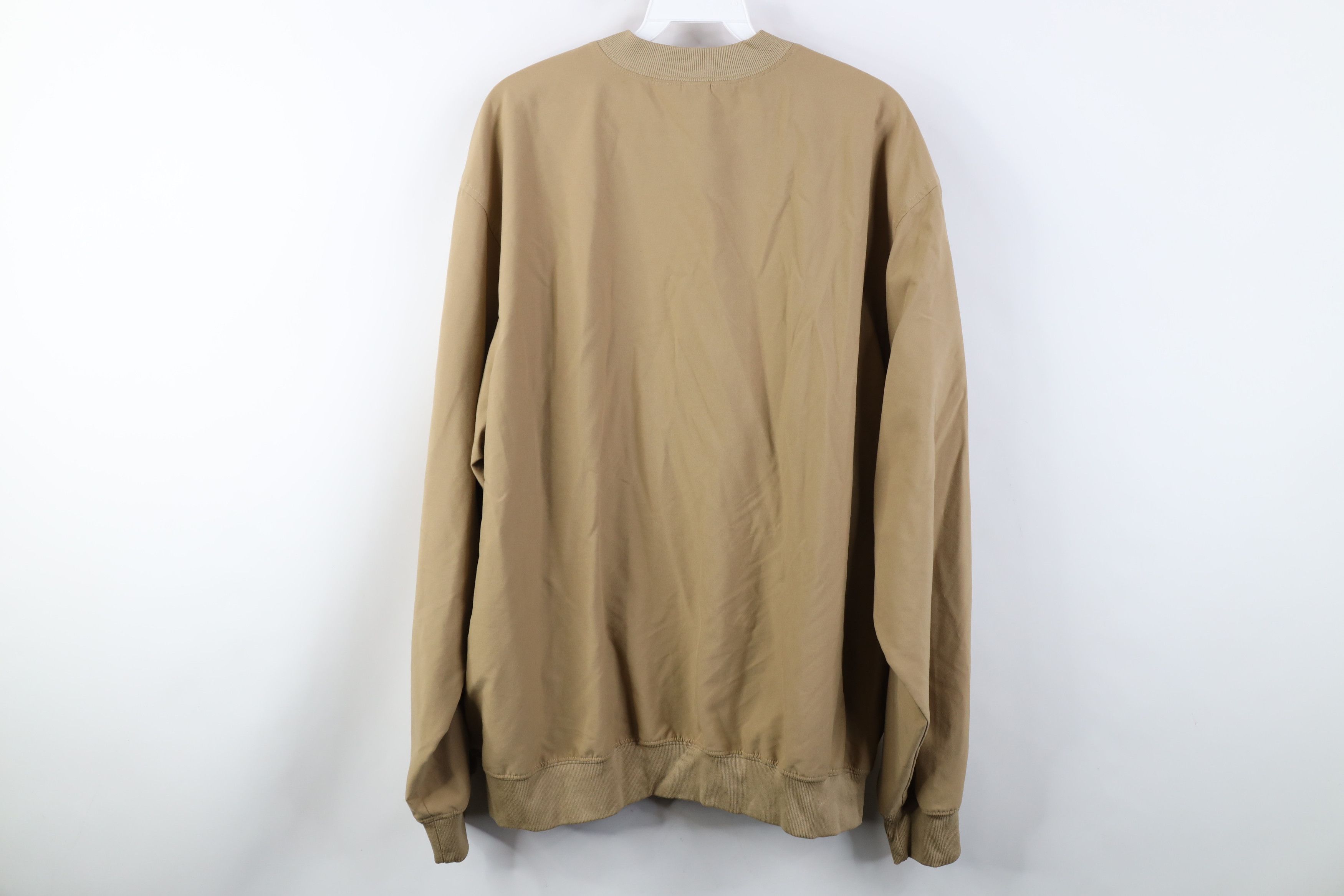 L.L. Bean Vintage 90s LL Bean V-Neck Pullover Windbreaker Jacket Beige Size US L / EU 52-54 / 3 - 11 Thumbnail