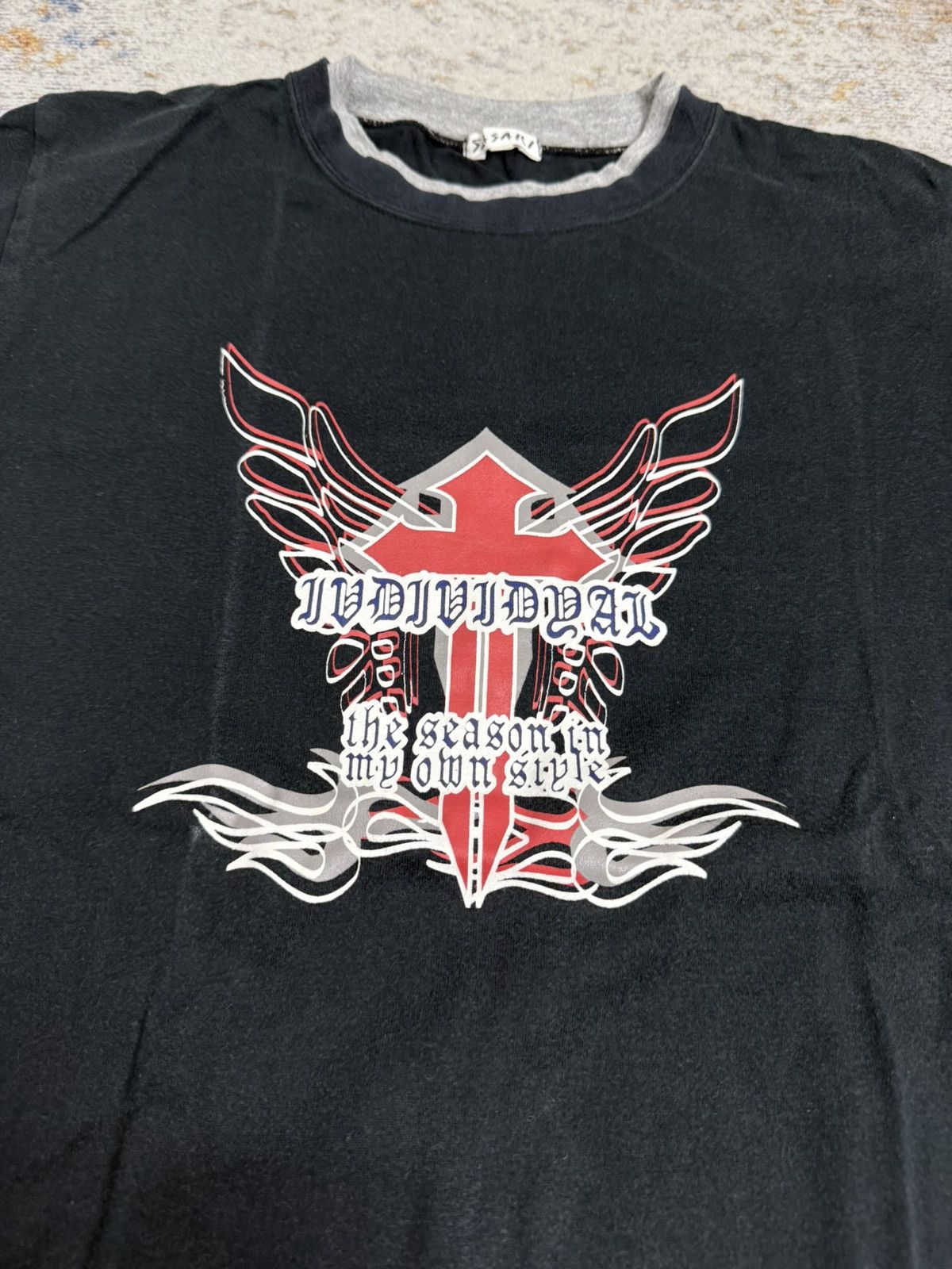 Hysteric Glamour Sasari cross ifsix style tshirt Size US M / EU 48-50 / 2 - 5 Thumbnail