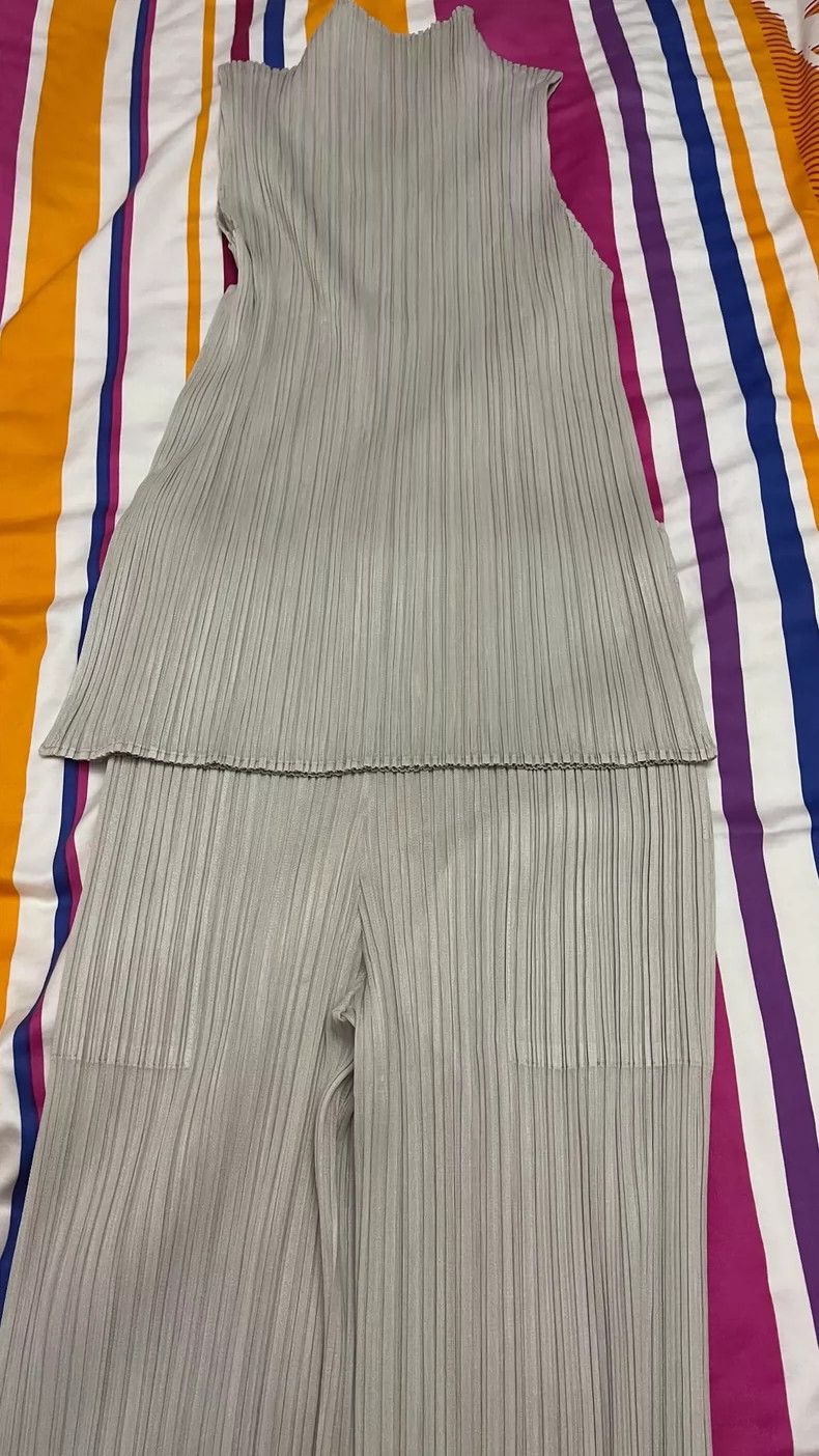 Issey Miyake issey miyake size:3 White pleated vest Size XXS / US 00 / IT 34 - 3 Thumbnail