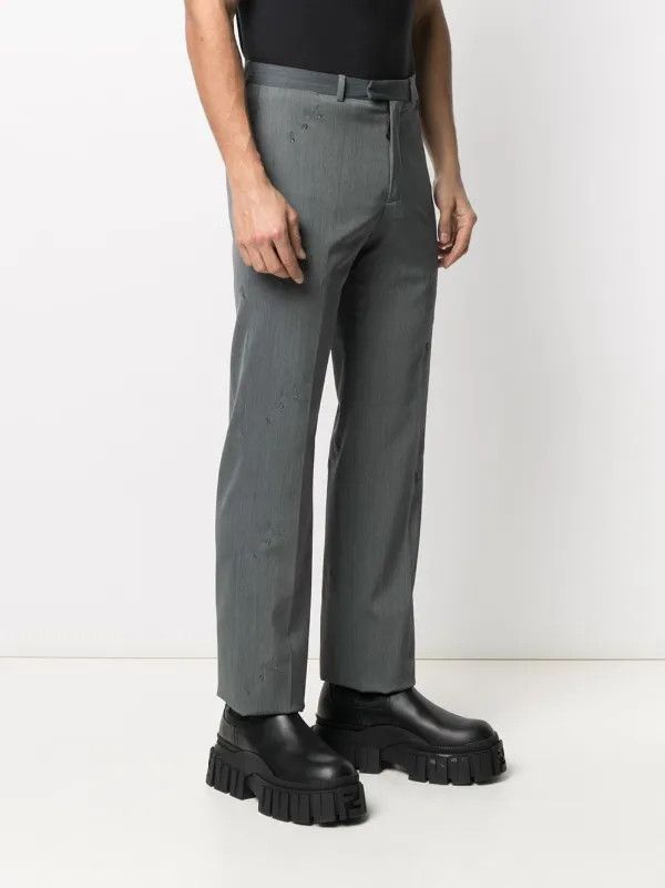 Off-White o1gr1nt0125 Ow Allover Industrial Belt Pant in Grey Size US 30 / EU 46 - 3 Thumbnail