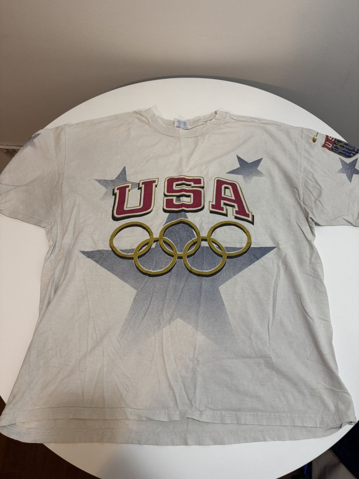 Champion 1996 olympics tee Size US XL / EU 56 / 4 - 1 Thumbnail