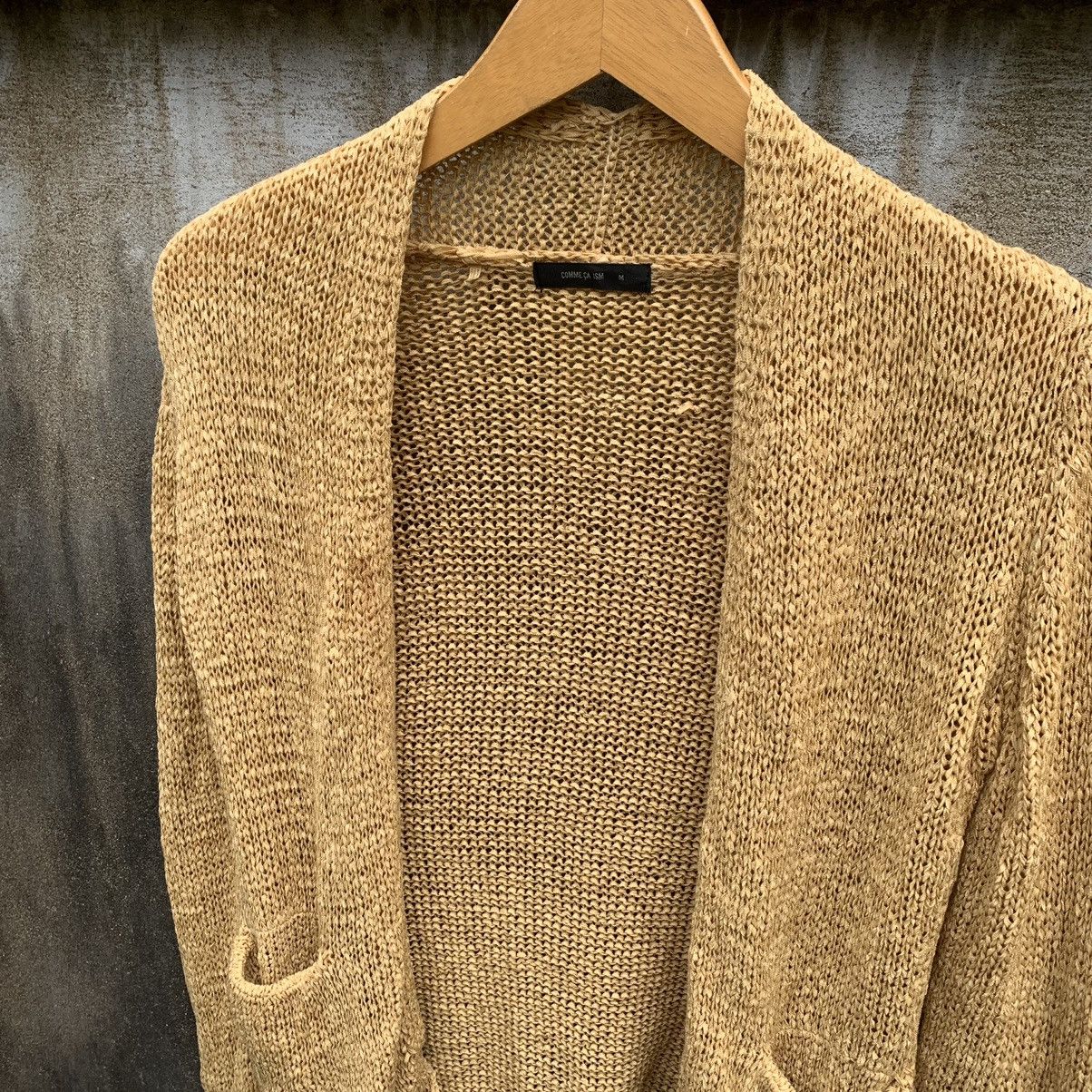 Comme Ca Ism JAPANESE KNITTED CARDIGAN COMME CA ISM ISSEY MIYAKE STYLE Size M / US 6-8 / IT 42-44 - 2 Thumbnail