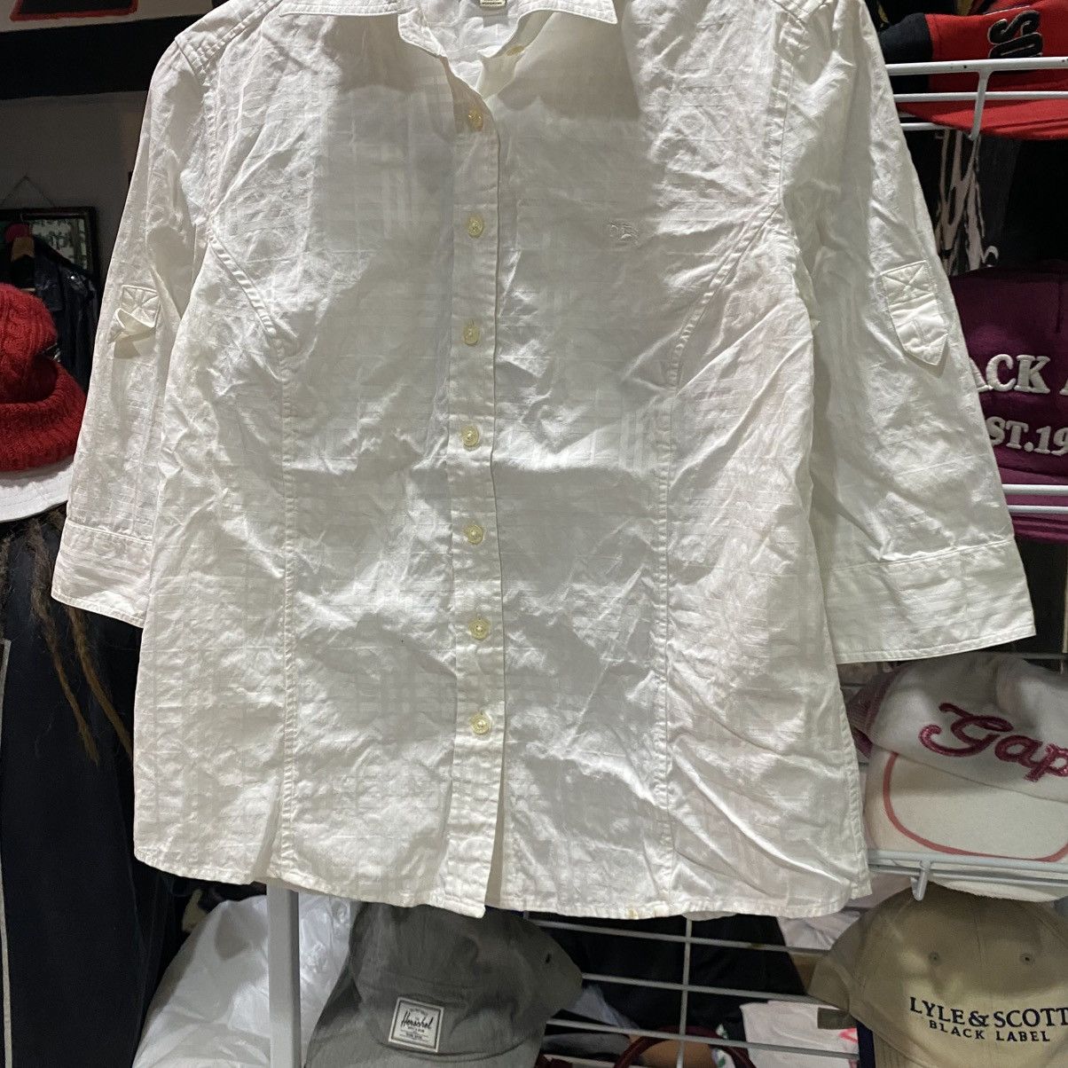 Burberry Burberry London Nova Check Shirt Button Up 3/4 Sleeves Size M / US 6-8 / IT 42-44 - 4 Thumbnail
