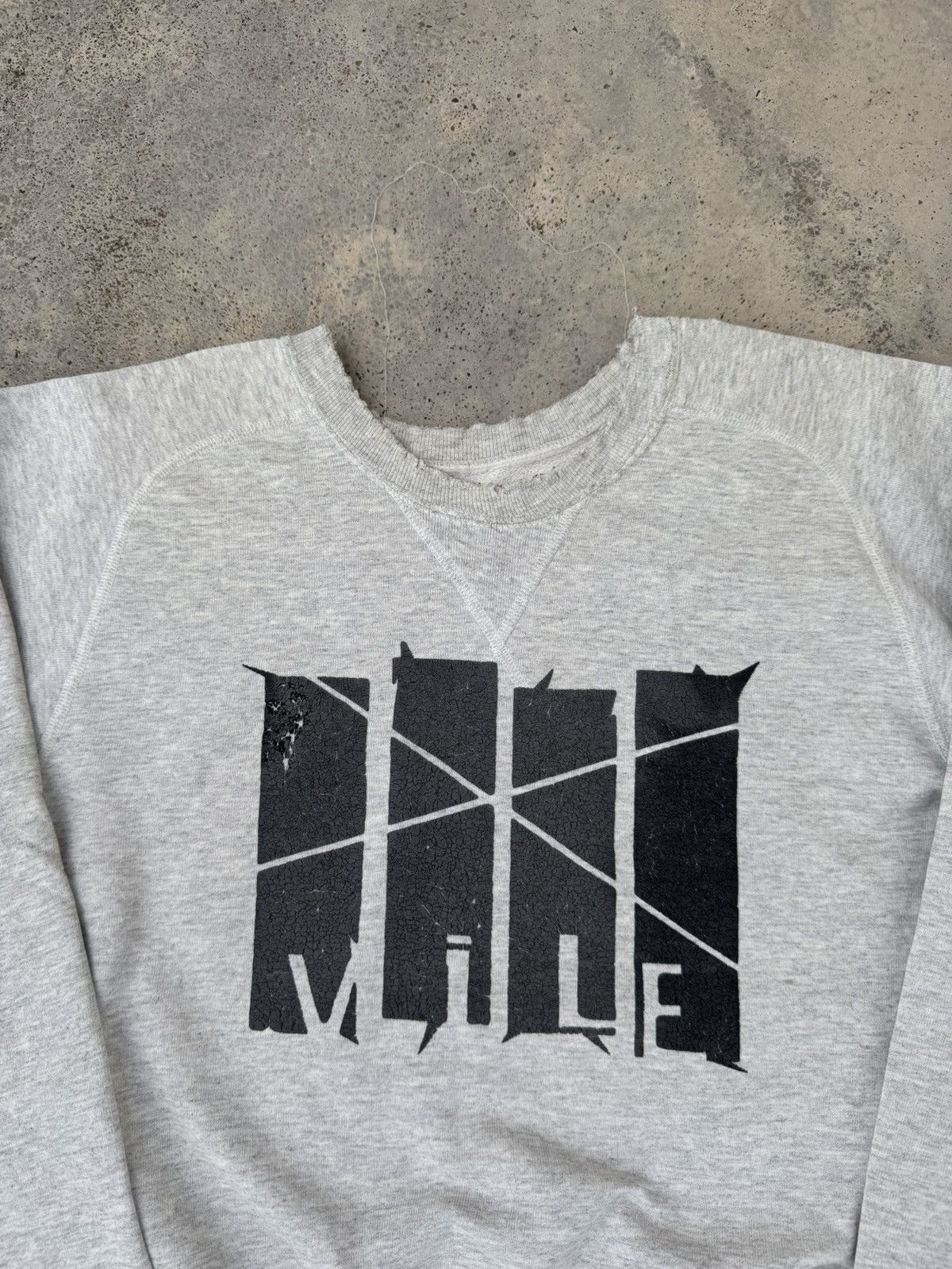 Band Tees Distressed Thrashed Sun Faded Creepy Vile Hoodie Size US XL / EU 56 / 4 - 2 Thumbnail