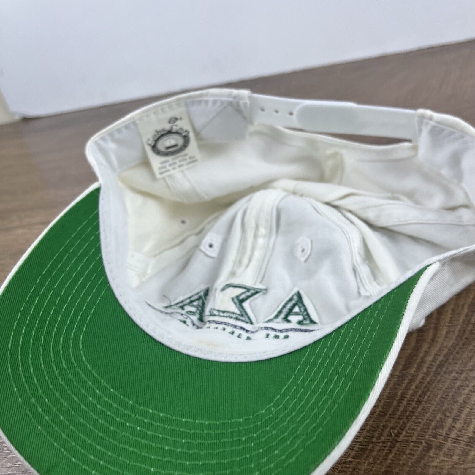 Other Miami University Hat AEA AZA Hat White Hat Adjustable White Size ONE SIZE - 14 Thumbnail