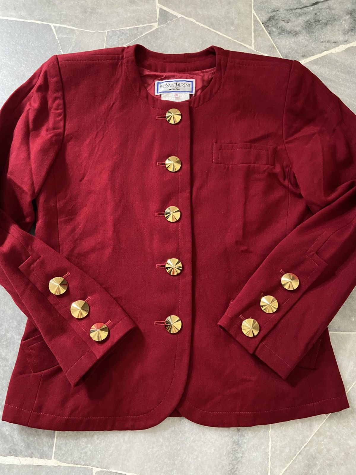 Yves Saint Laurent Yves Saint Laurent Coat jacket Size S / US 4 / IT 40 - 1 Thumbnail