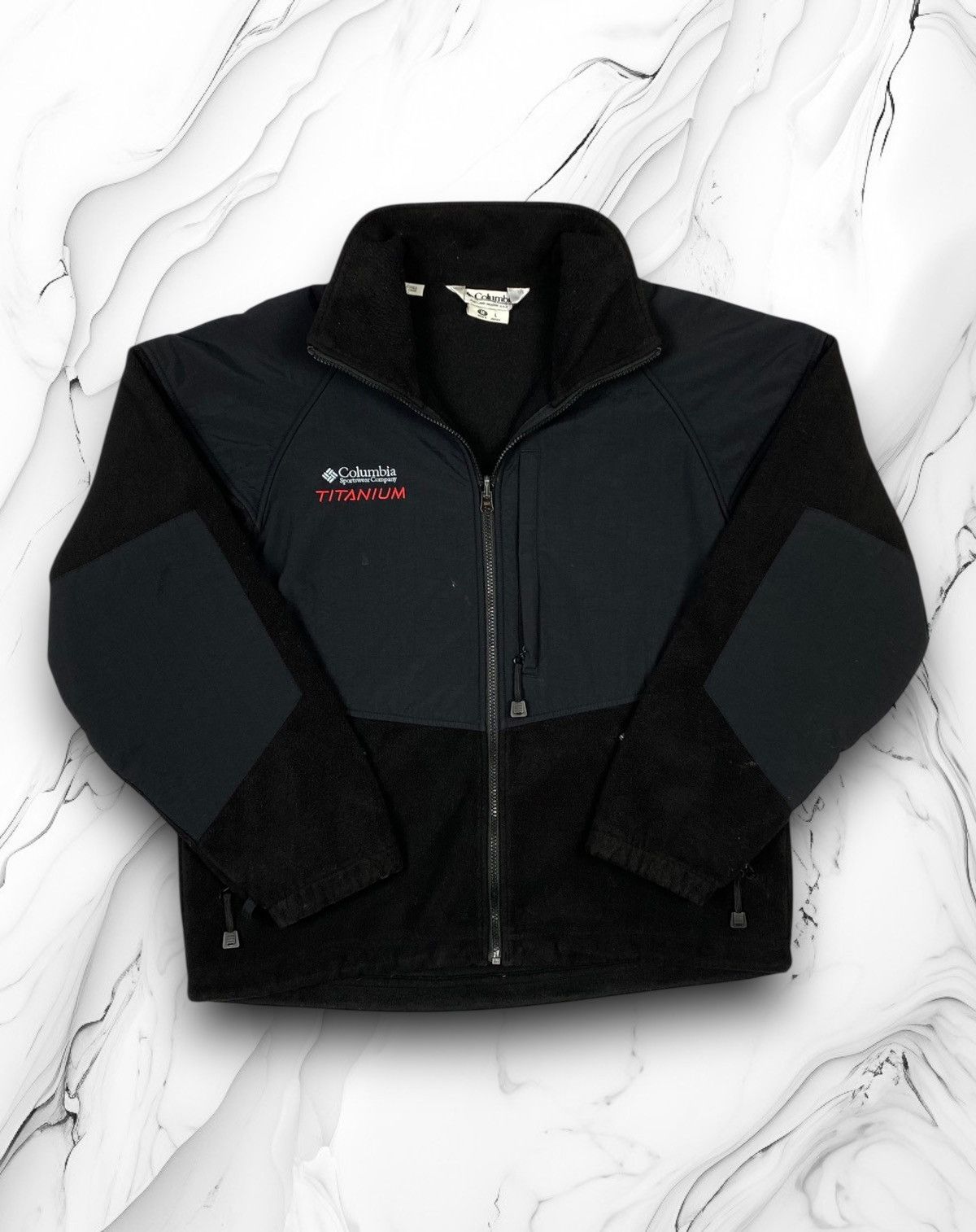 Columbia Vintage Columbia Titanium Full Zip Fleece Jacket Gorpcore Size US L / EU 52-54 / 3 - 1 Thumbnail