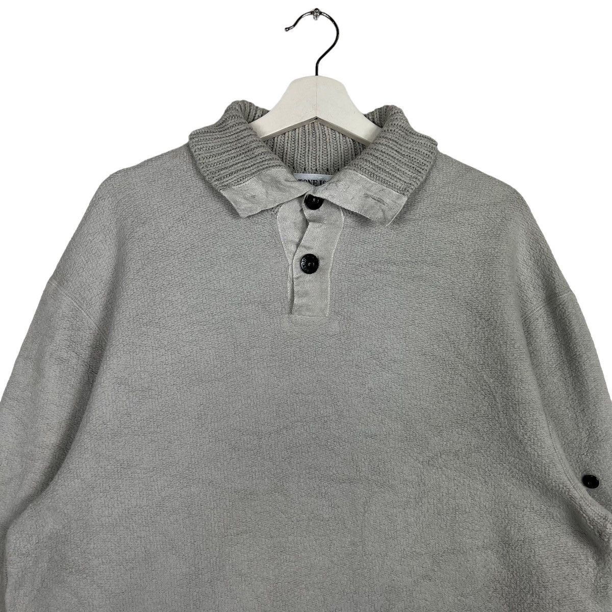 Stone Island 🔥 VINTAGE STONE ISLAND HIGH COLAR JUMPER SWEATSHIRT ITALY Size US L / EU 52-54 / 3 - 3 Thumbnail