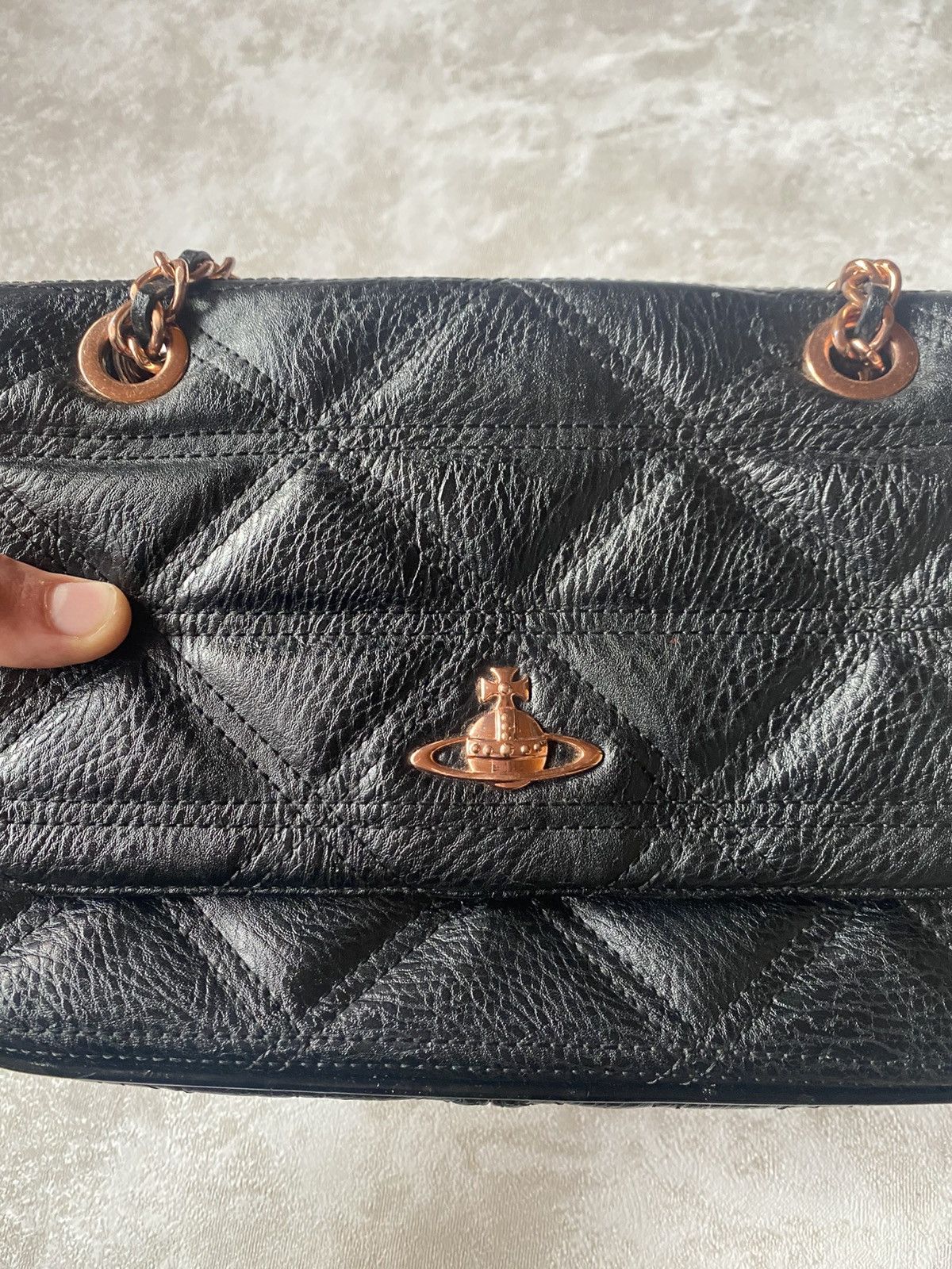 Vivienne Westwood VIVIENNE WESTWOOD SHOULDER CHAIN BAG Hype Y2K Size ONE SIZE - 6 Thumbnail