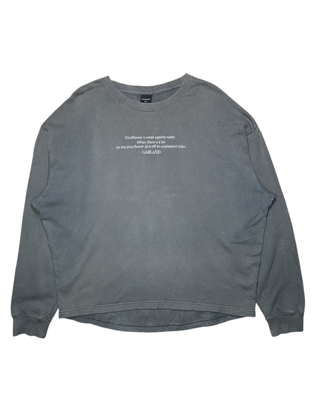 Japanese Brand Rag Machine Crewneck Sweatshirt Size US XL / EU 56 / 4 - 1 Thumbnail