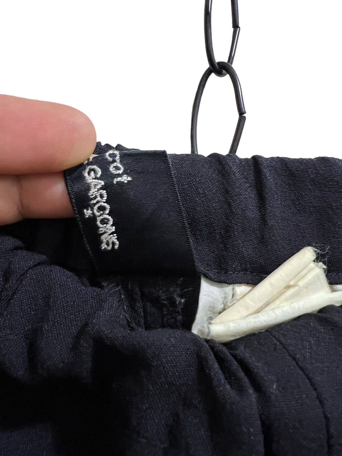 VINTAGE CDG - TROUSER PANTS BLACK