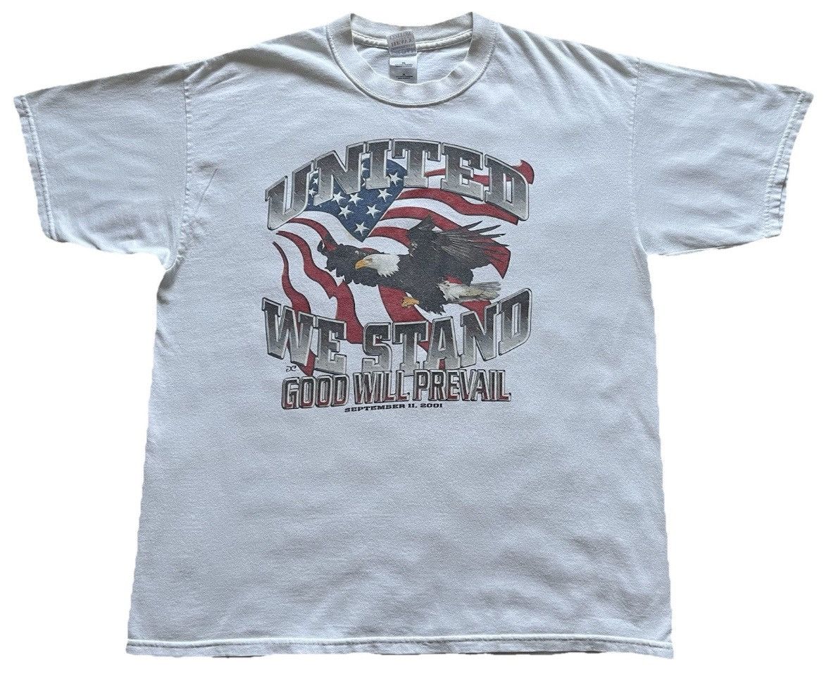 Streetwear × Vintage Frank Hassle 9/11 Tshirt | Grailed