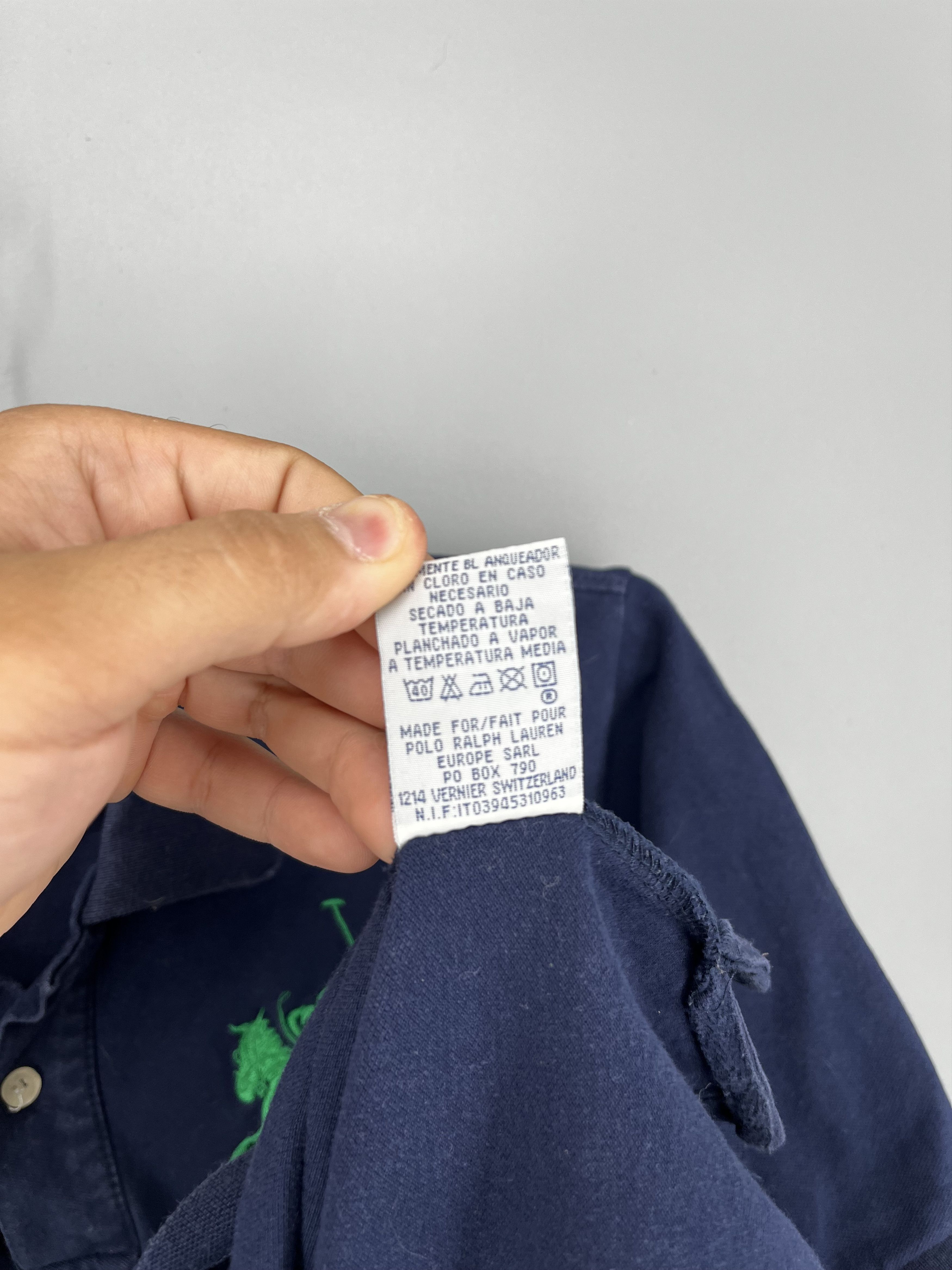 Polo Ralph Lauren Vintage Polo By Ralph Lauren Chief Keef Custom Fit Polo Size US L / EU 52-54 / 3 - 12 Thumbnail