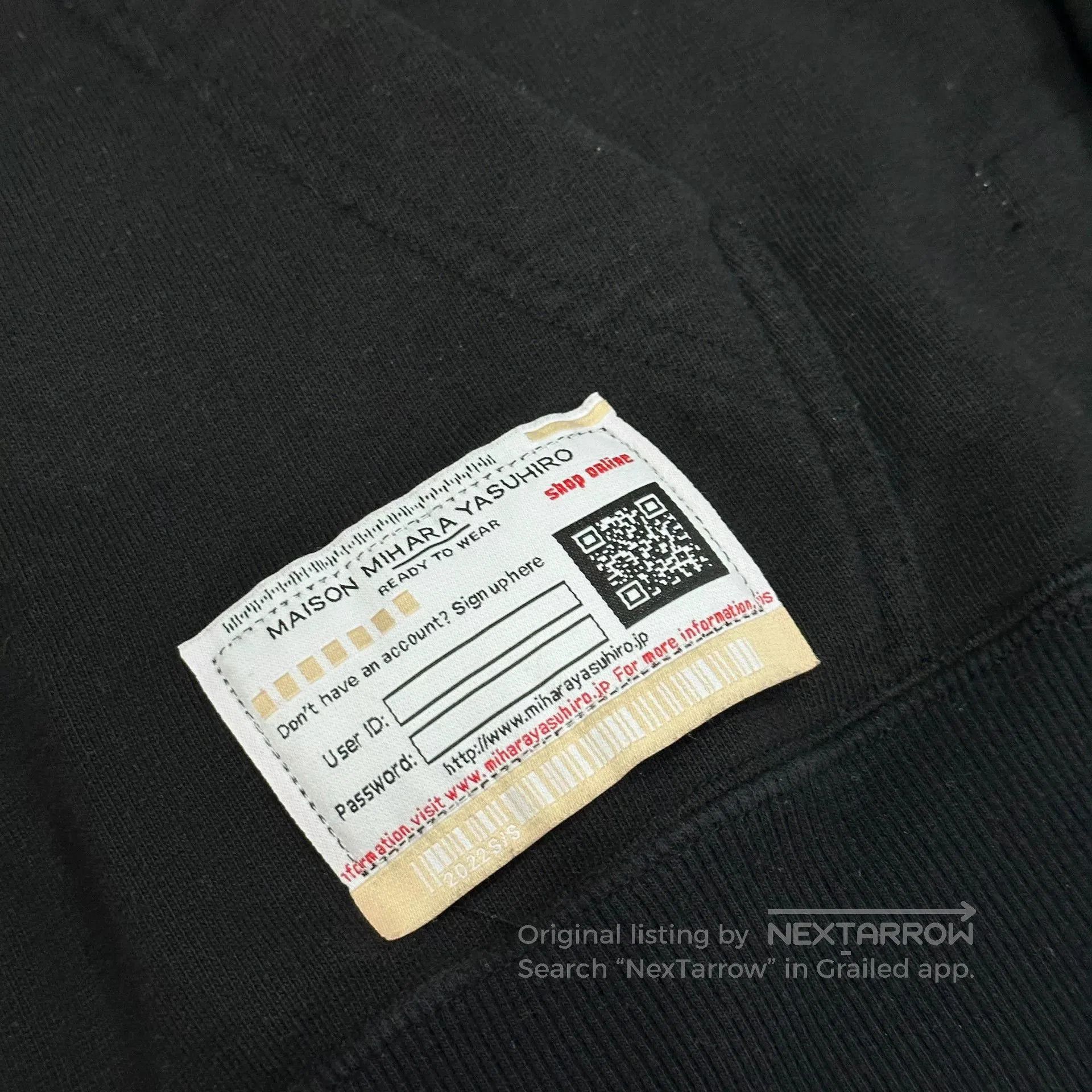 Maison MIHARA YASUHIRO Maison Mihara Yasuhiro Black Hoodie. Size US L / EU 52-54 / 3 - 3 Thumbnail