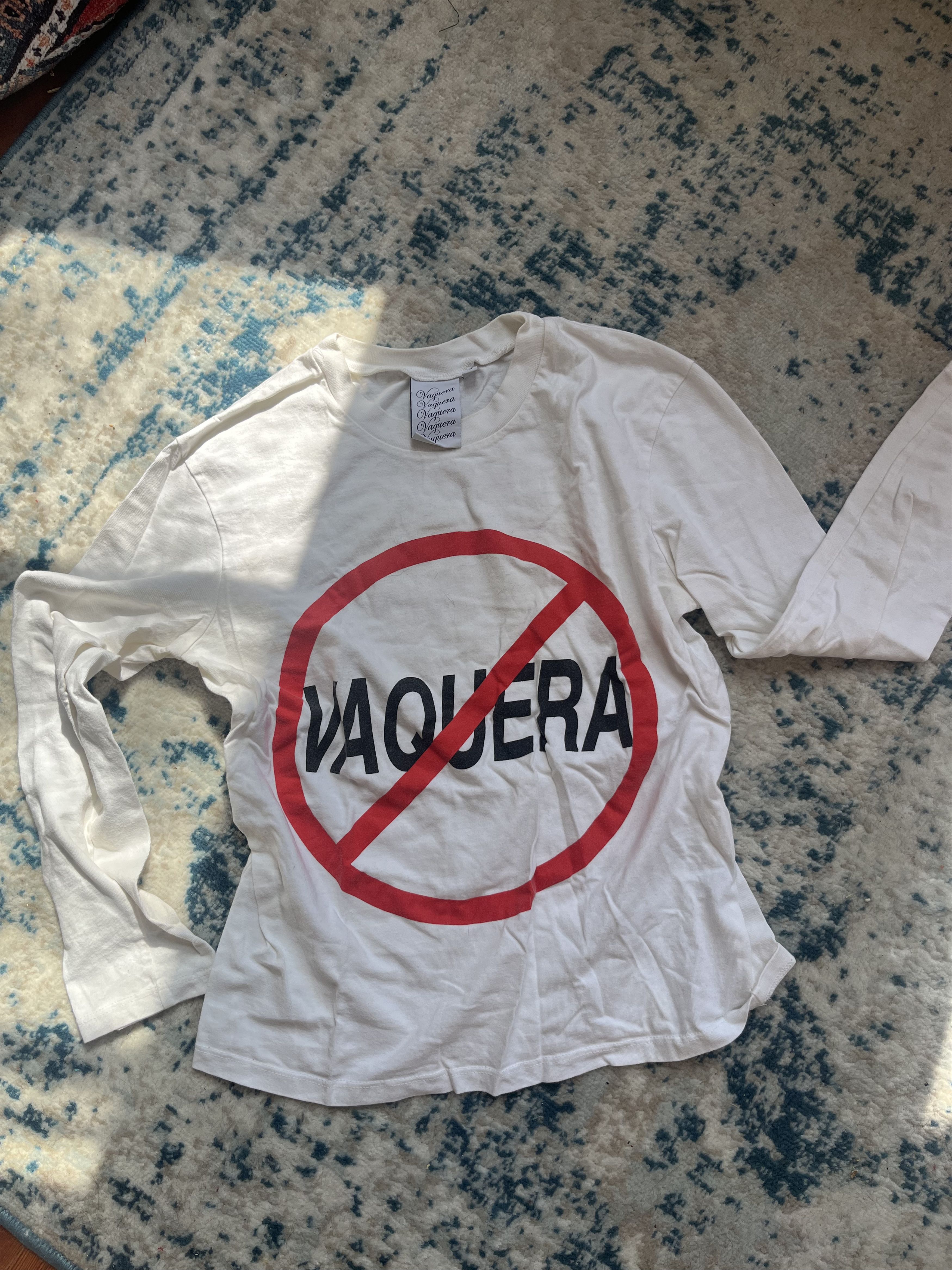 Vaquera Vaquera RARE Graphic Long-Sleeve Size US S / EU 44-46 / 1 - 1 Thumbnail