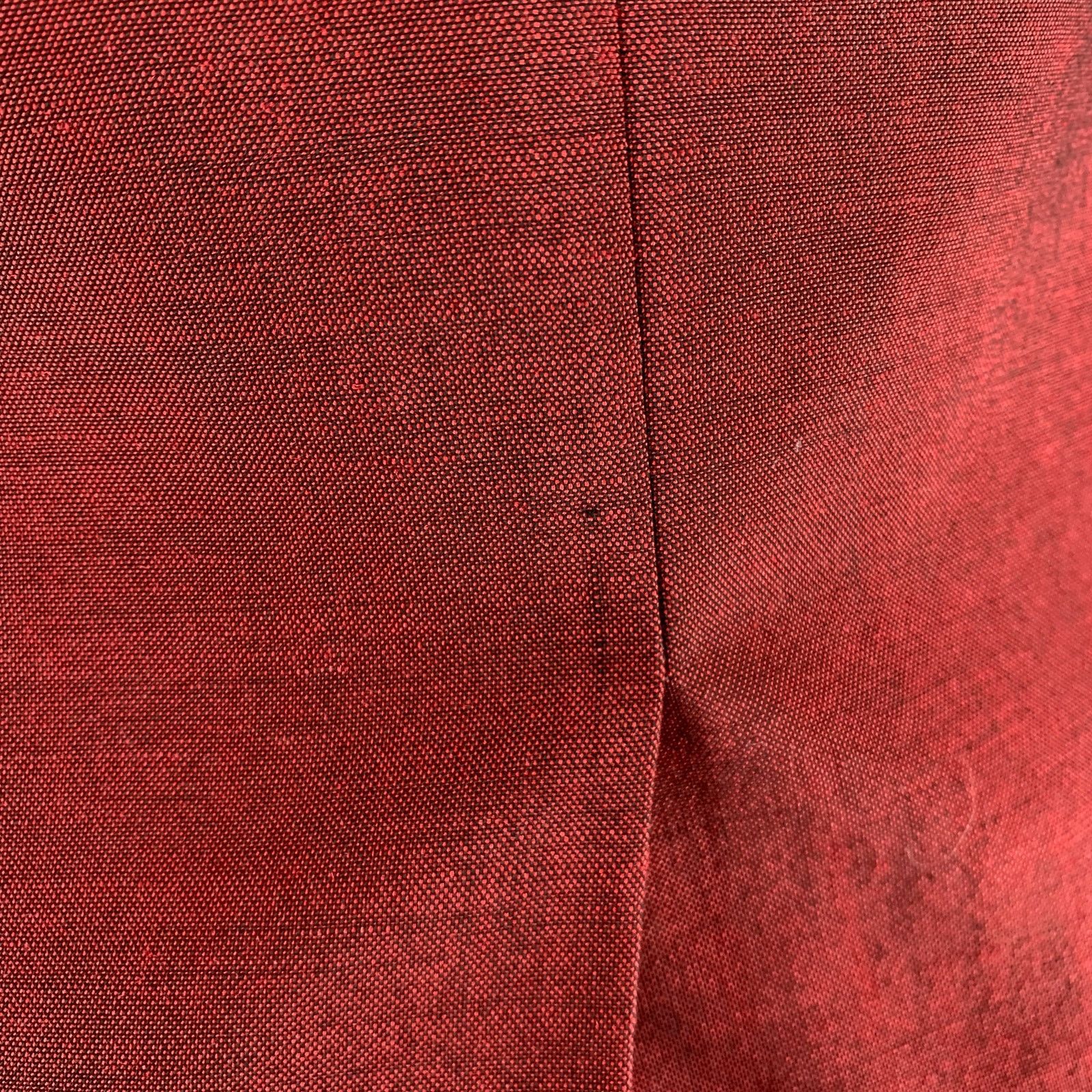 Paul Smith PS by PAUL SMITH Size 36 Burgundy Wool Mohair Sport Coat Size 36R - 5 Thumbnail