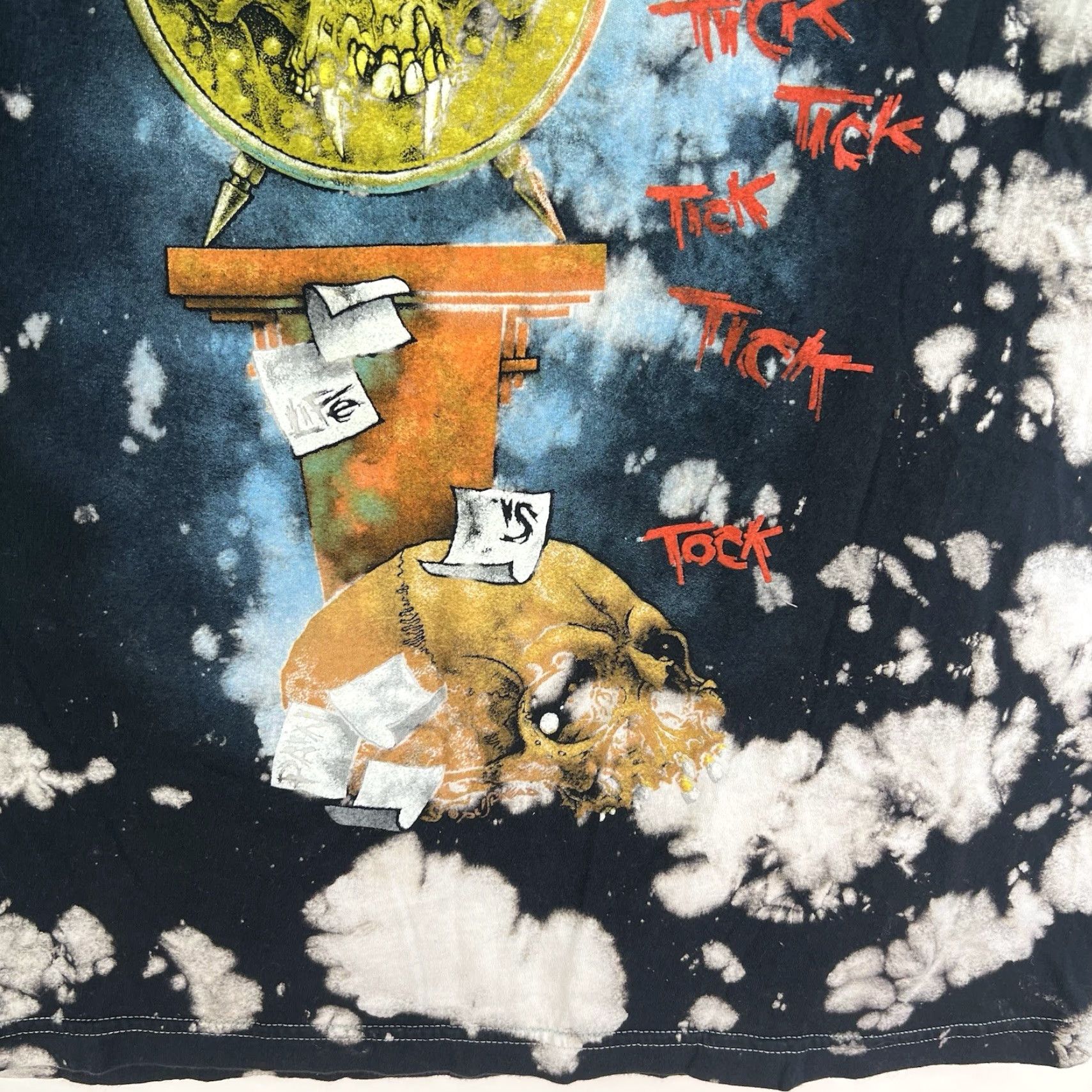 Bravado VINTAGE Metallica Bravado 2015 Death is Pain Tick Tock Shirt SZ M Heavy Metal Tie Dye Size US M / EU 48-50 / 2 - 4 Thumbnail